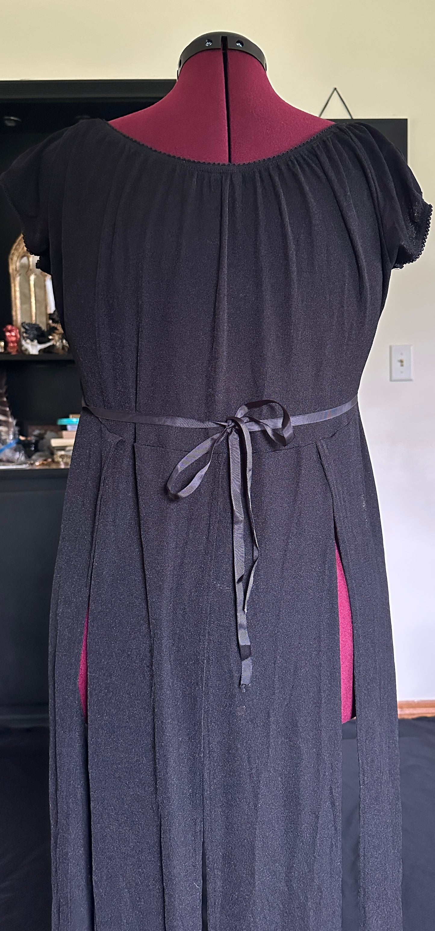 Y2K Hi-Lo Goth Top M-XL