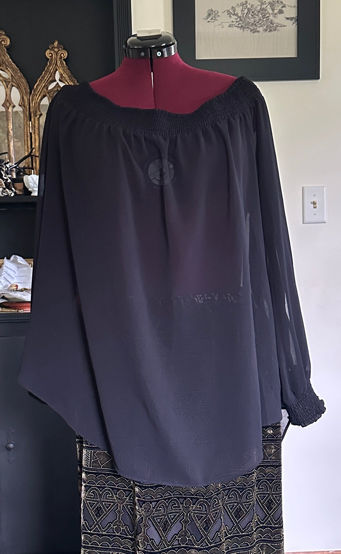 Sheer Witch Top 3X