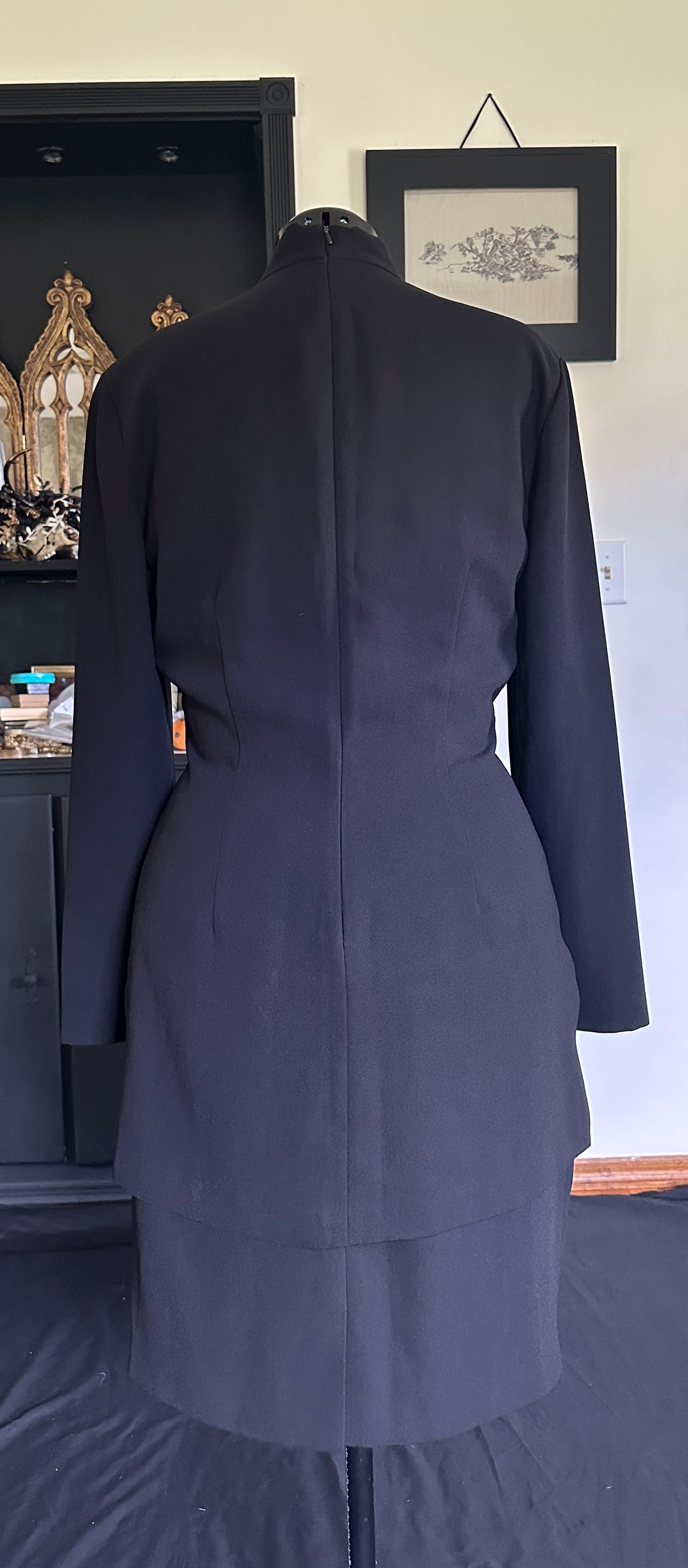 90s Mourning Dress L-XL