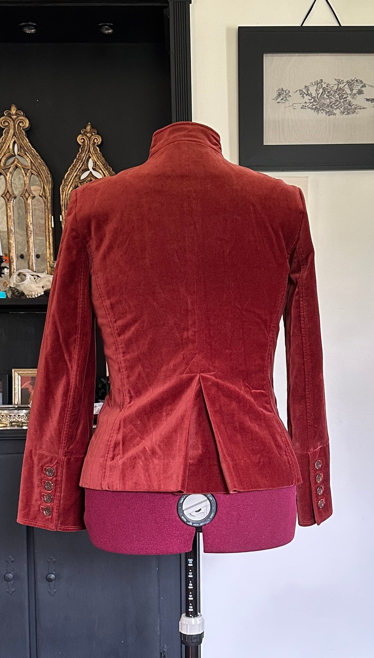 Velvet Military Jacket M/L