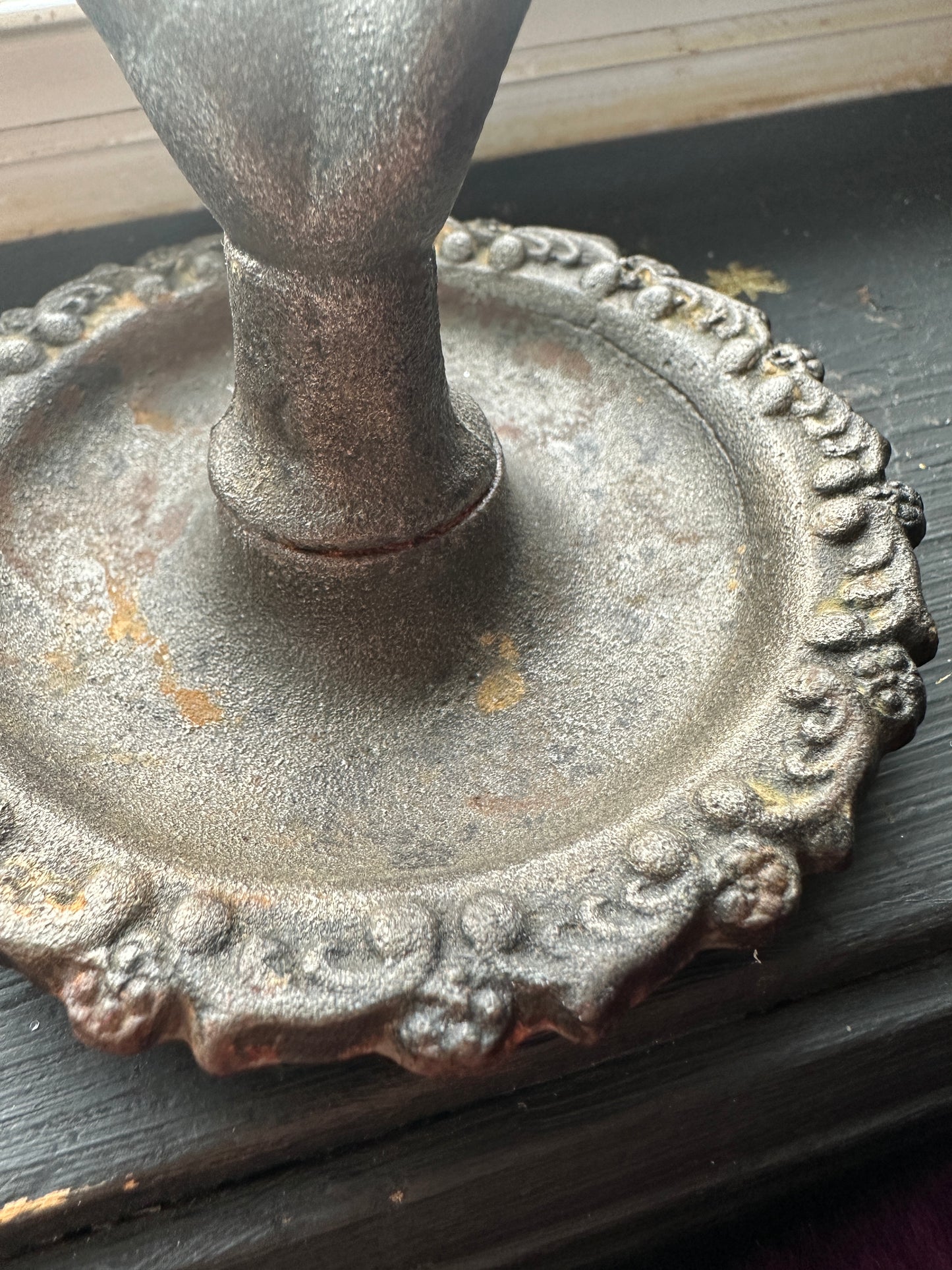 Gothic Cast Iron Ring Dish