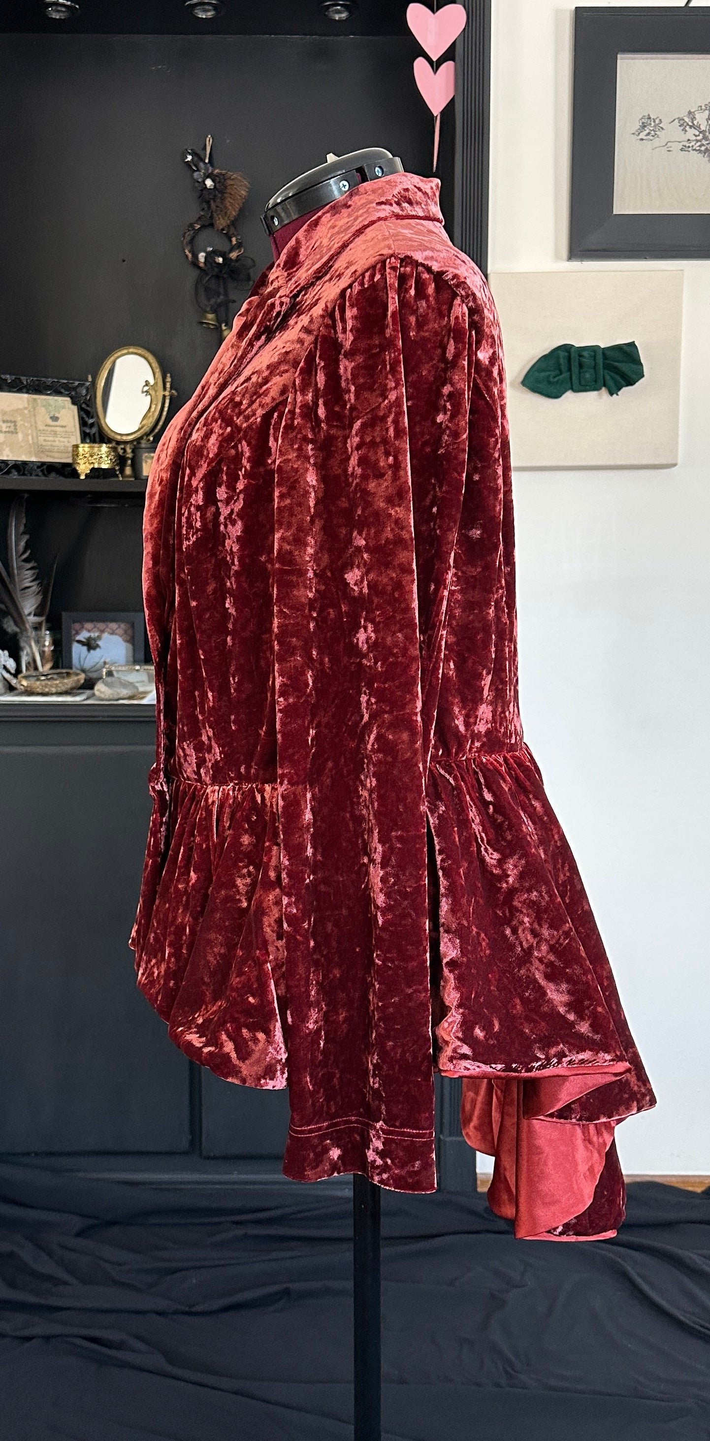 Cayenne Crushed Velvet Blazer 2X