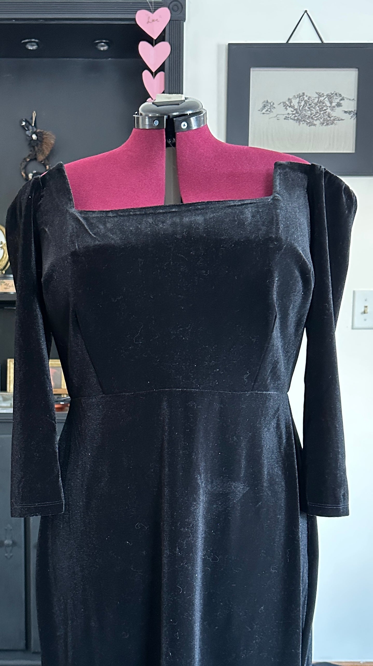 Eloquii Off-The-Shoulder Velvet Dress SZ 14-16