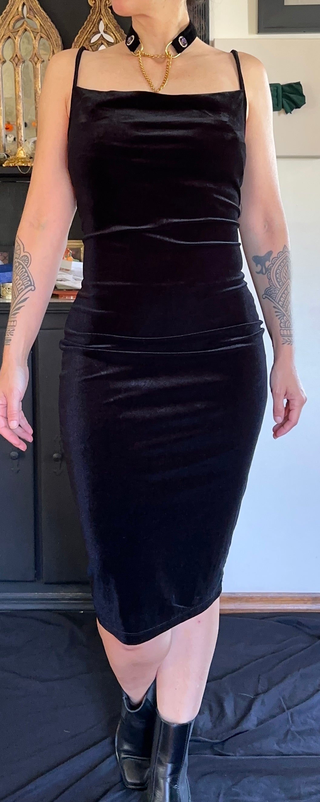 Soft Goth Wiggle Dress XS/S