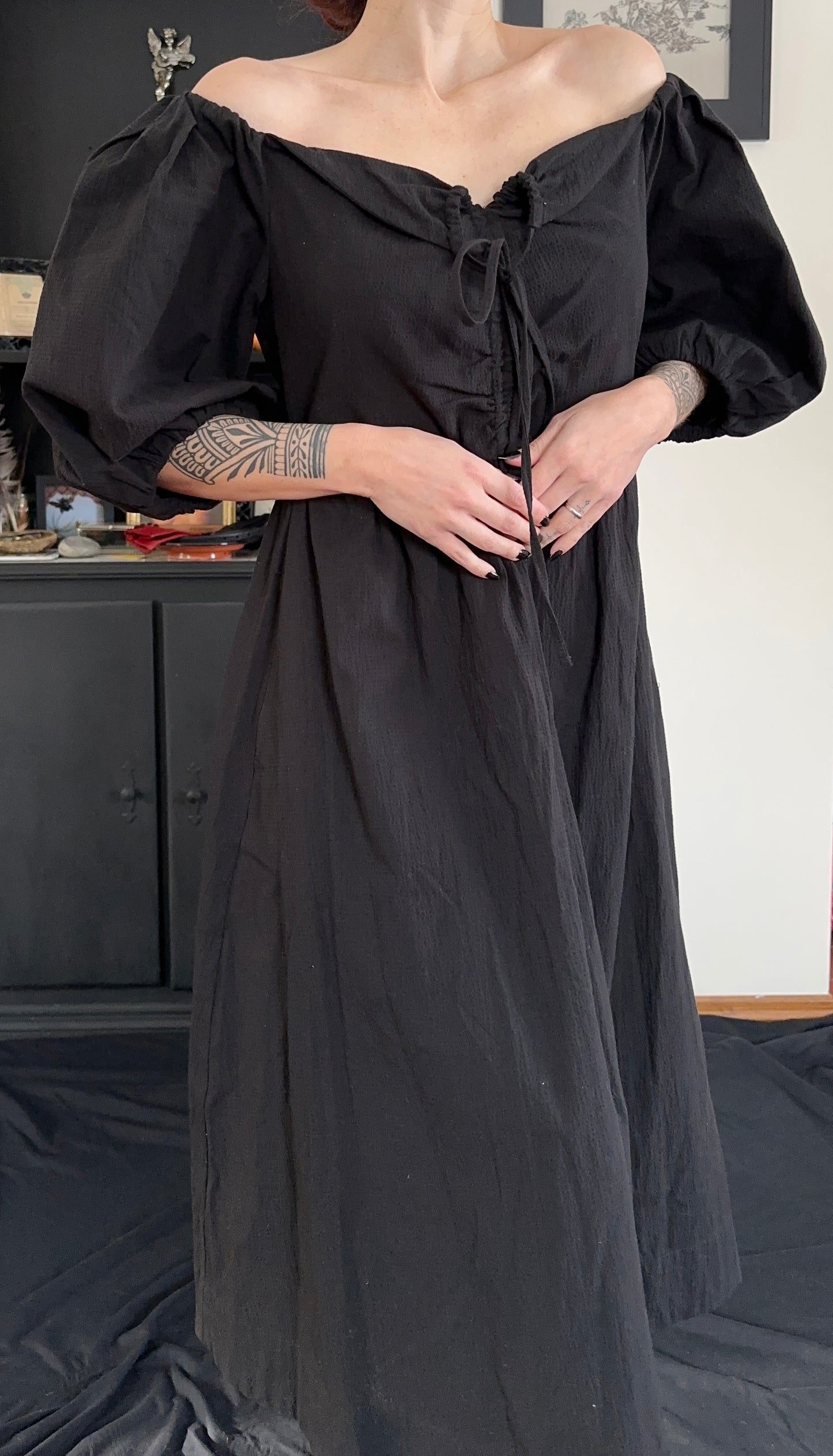 Cotton Cottage Dress L