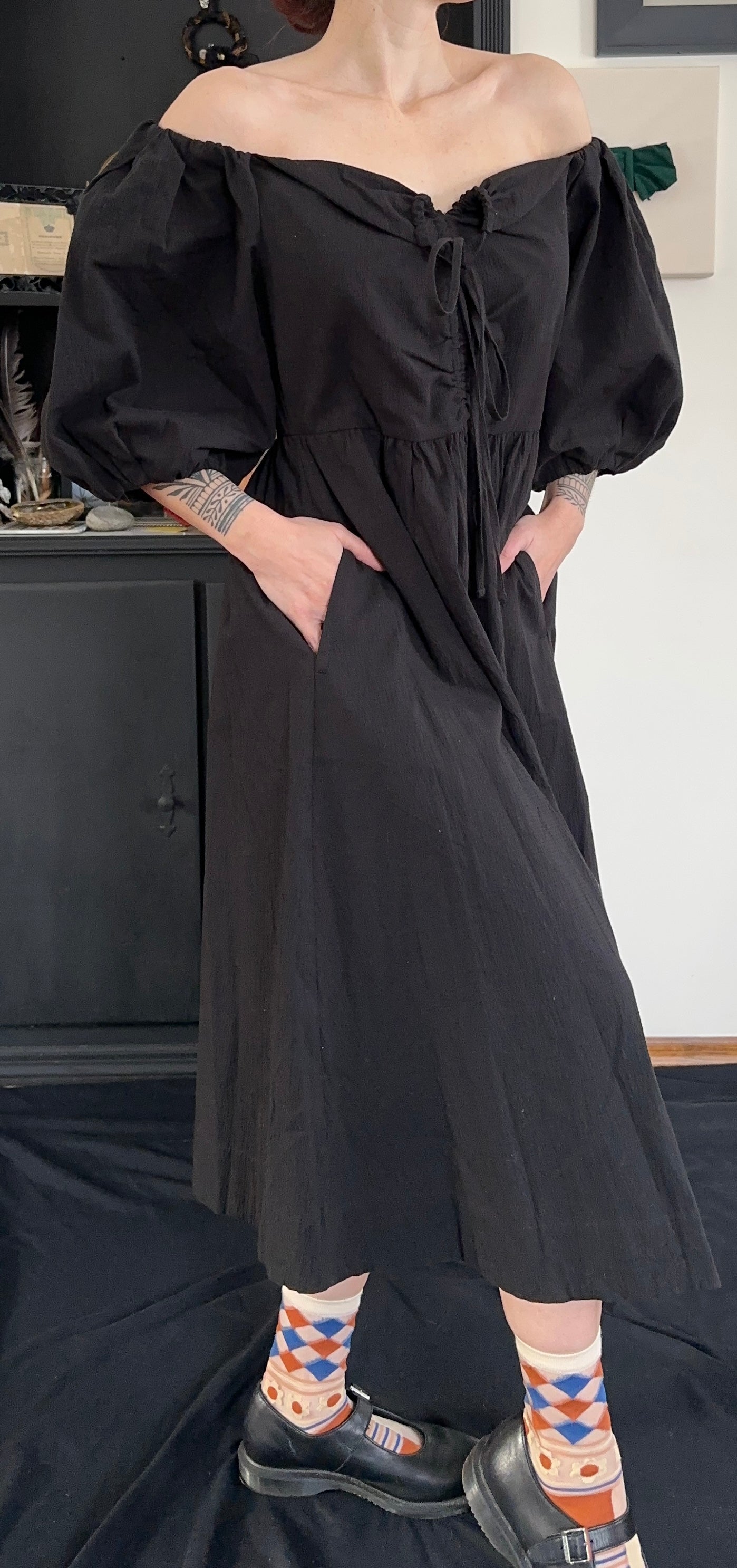 Cotton Cottage Dress L