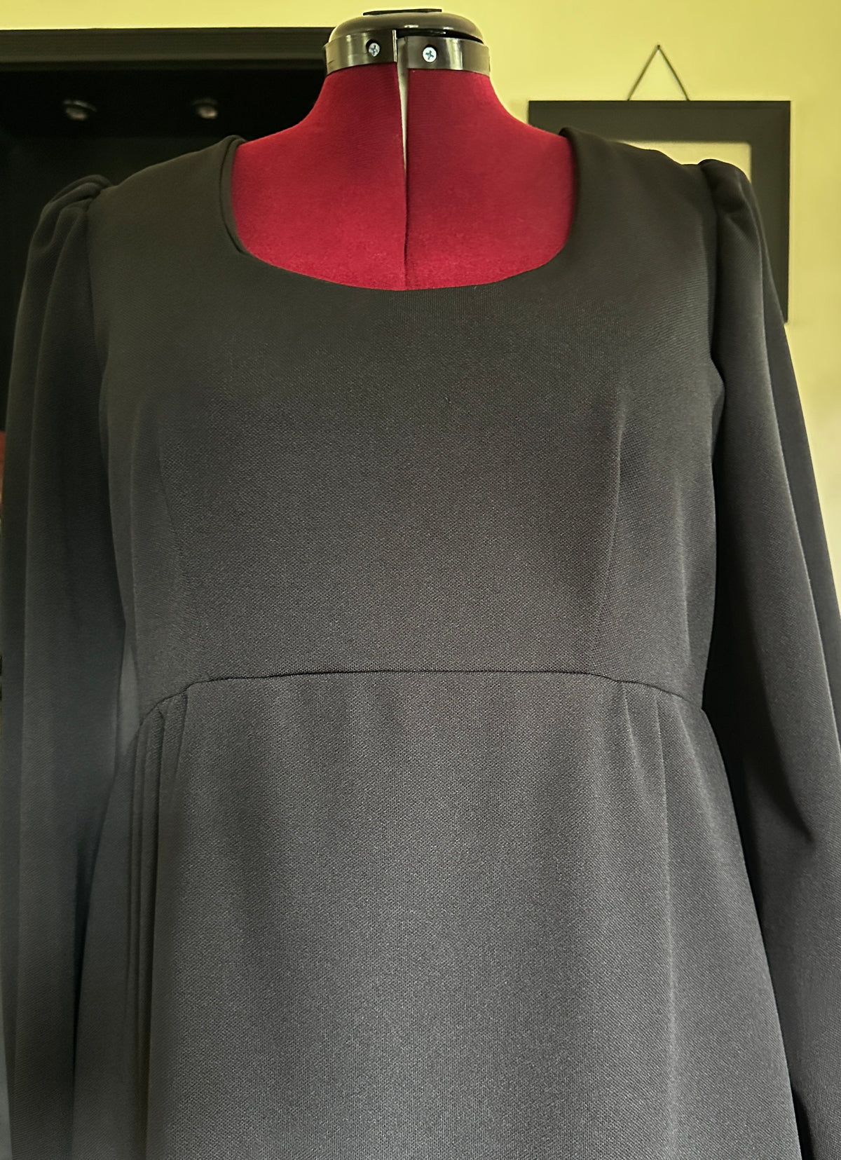 70s Gothic Witch Dress L/XL