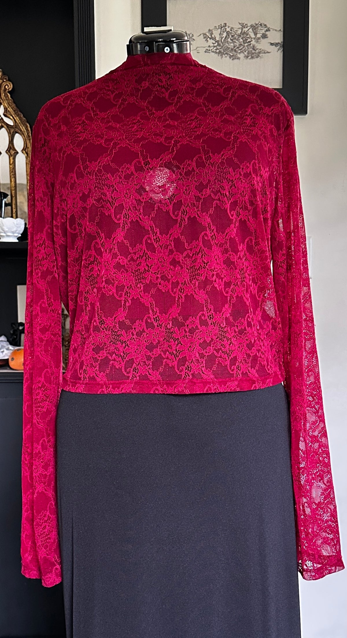 Softgoth Lace Top 1X/2X