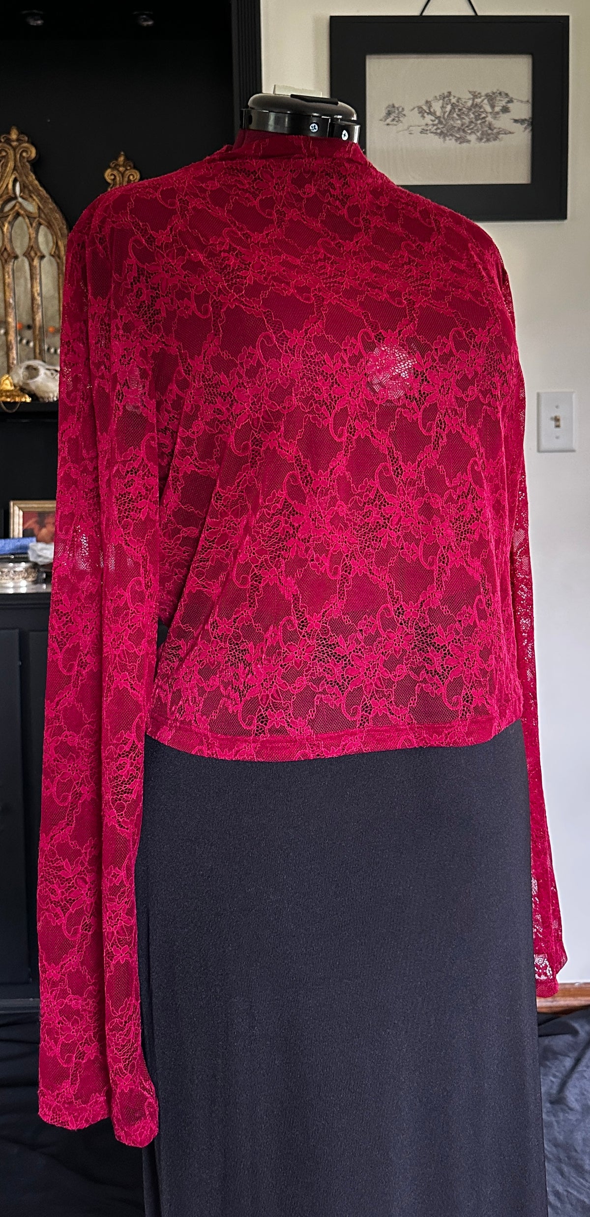 Softgoth Lace Top 1X/2X