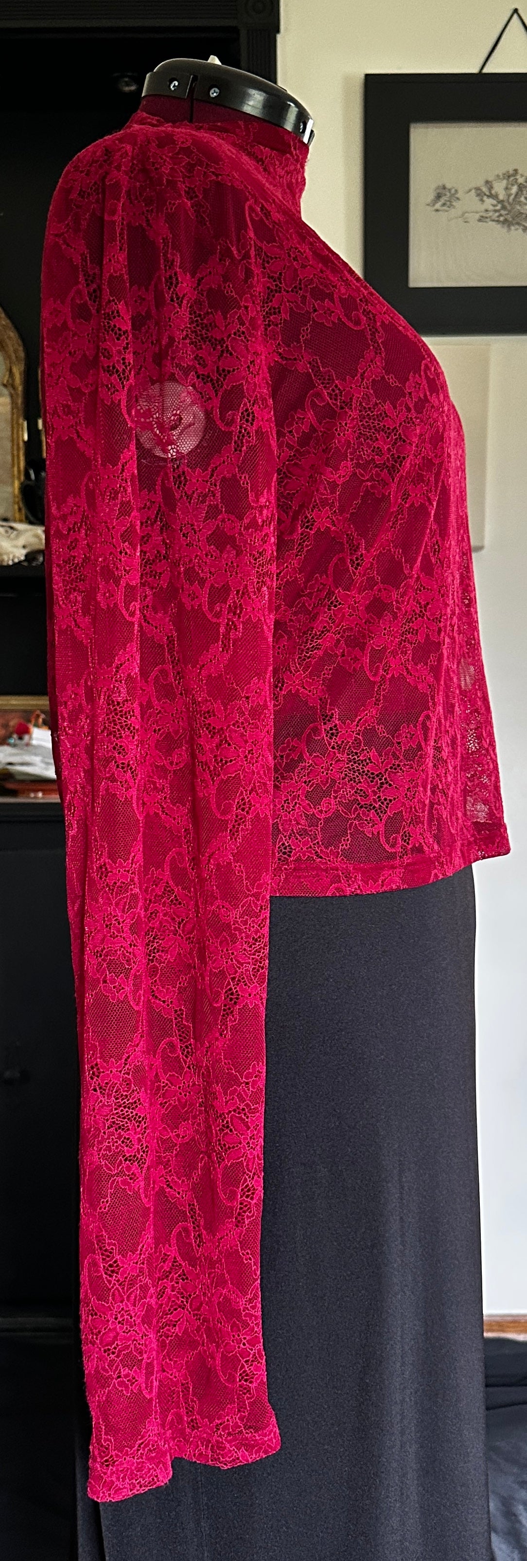 Softgoth Lace Top 1X/2X