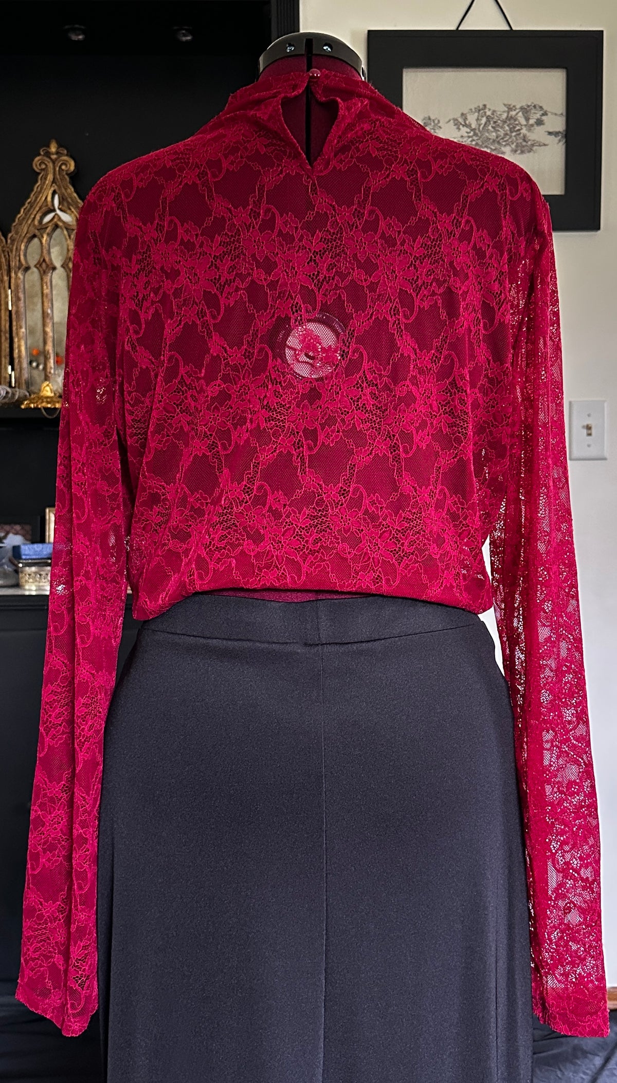 Softgoth Lace Top 1X/2X
