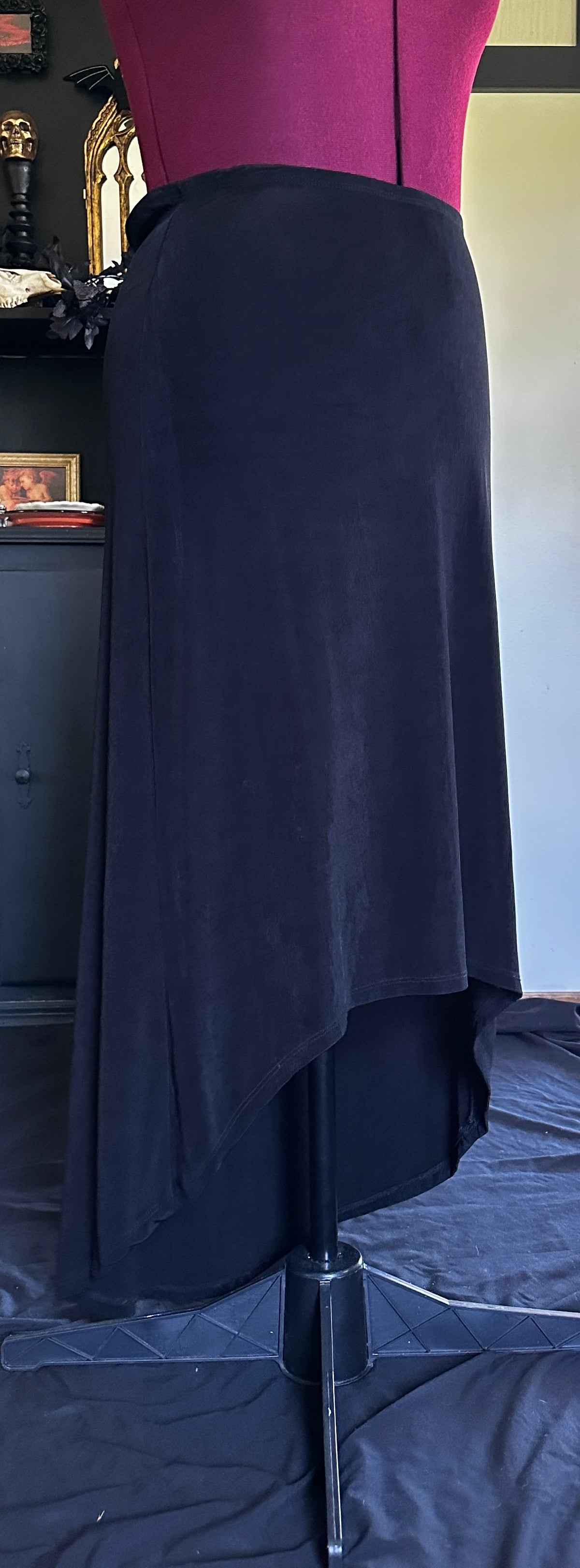 Goth Hi-Lo Skirt M-XL