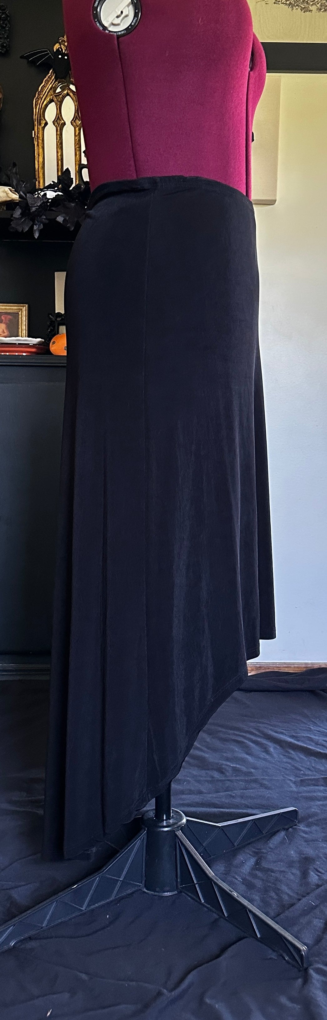 Goth Hi-Lo Skirt M-XL