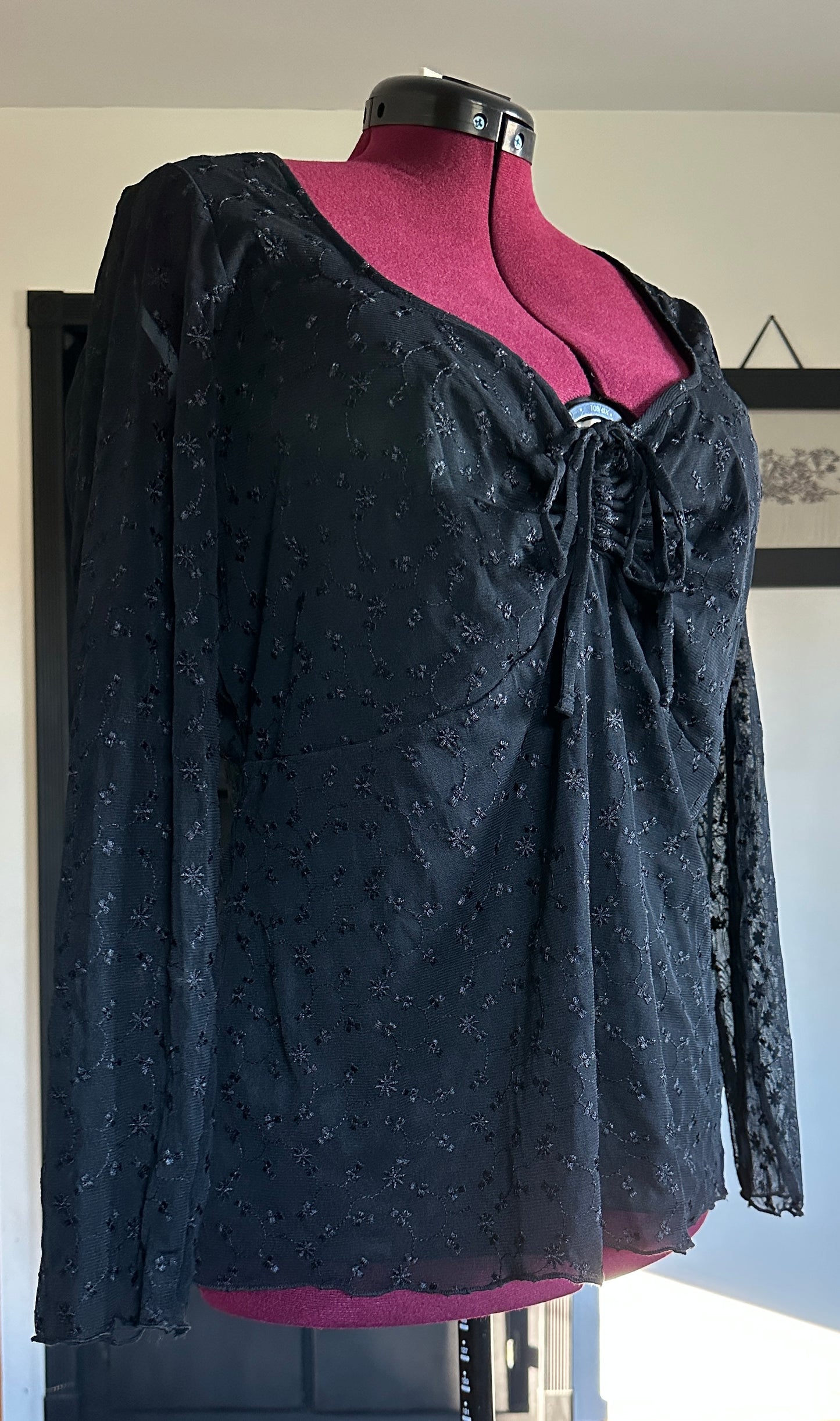 Torrid Floral Whimsigoth Top 2X