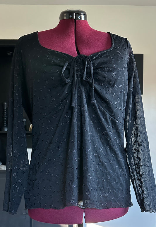 Torrid Floral Whimsigoth Top 2X