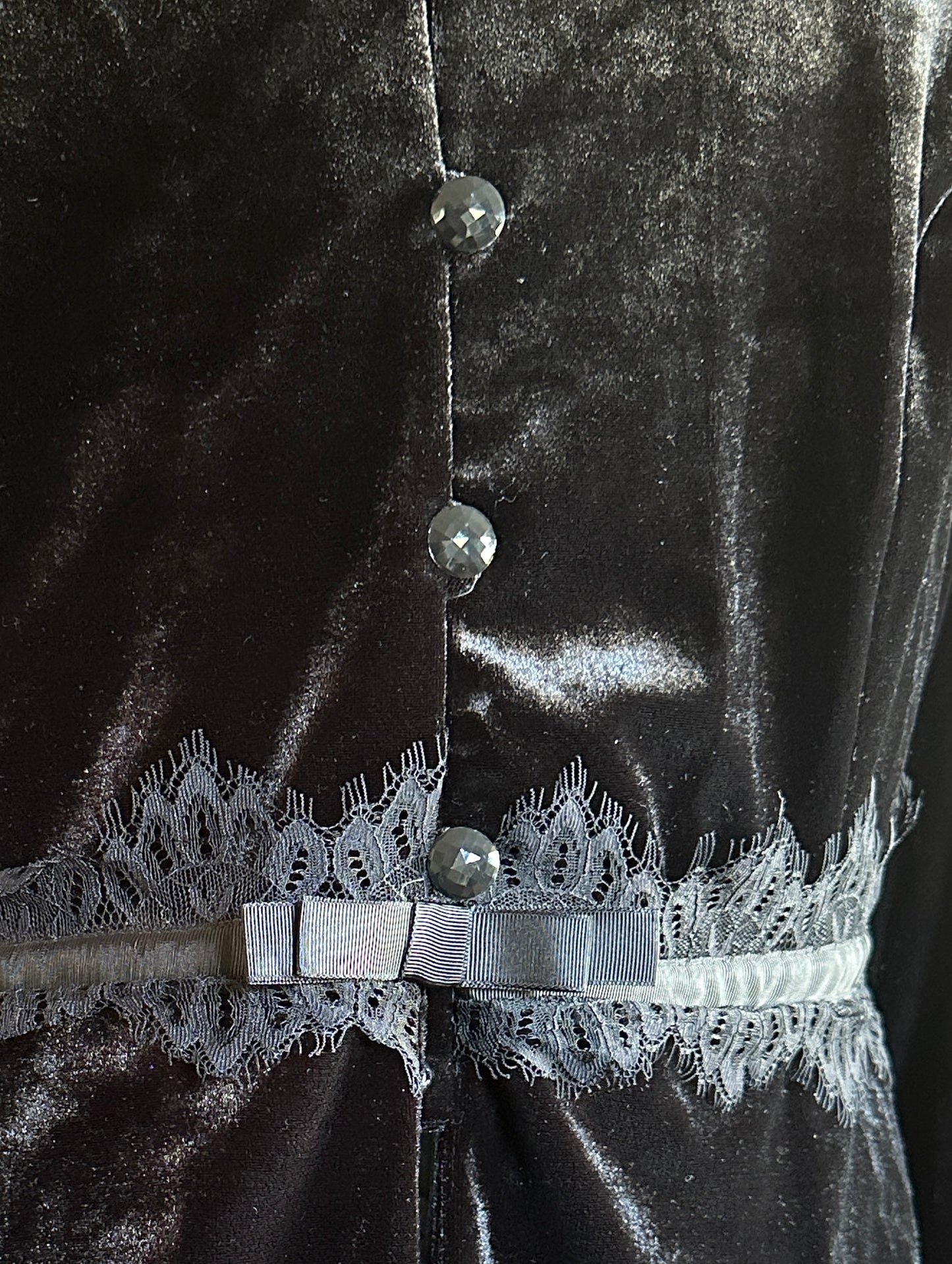 Stretch Velvet Belted Blazer 18