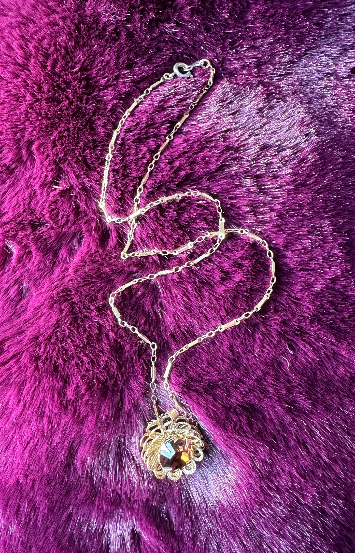 70s Gold Tone Necklace