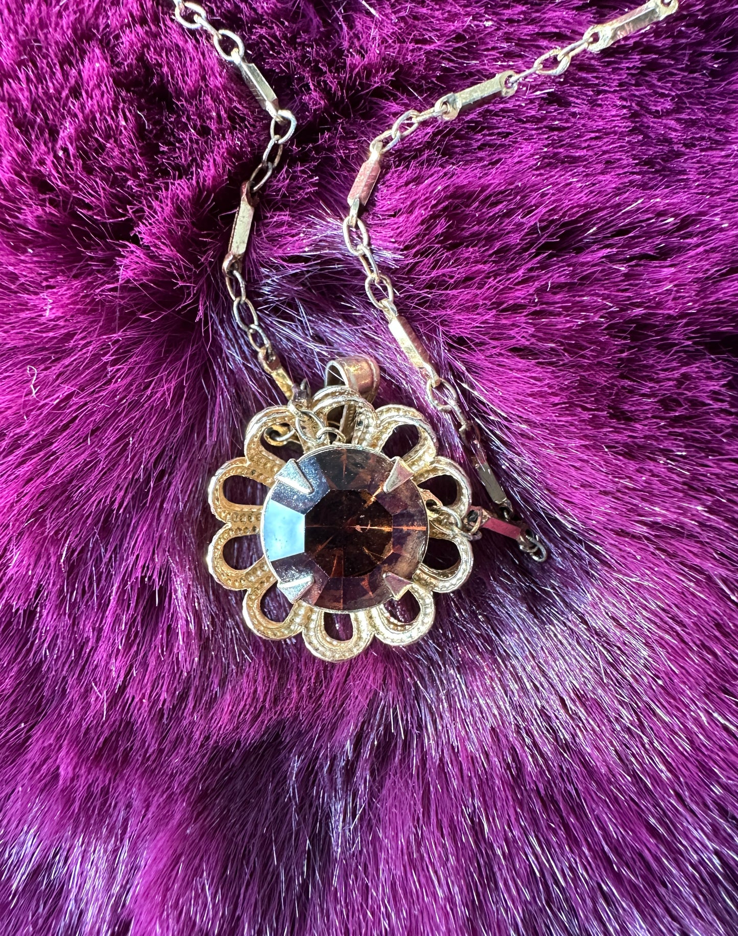 70s Gold Tone Necklace