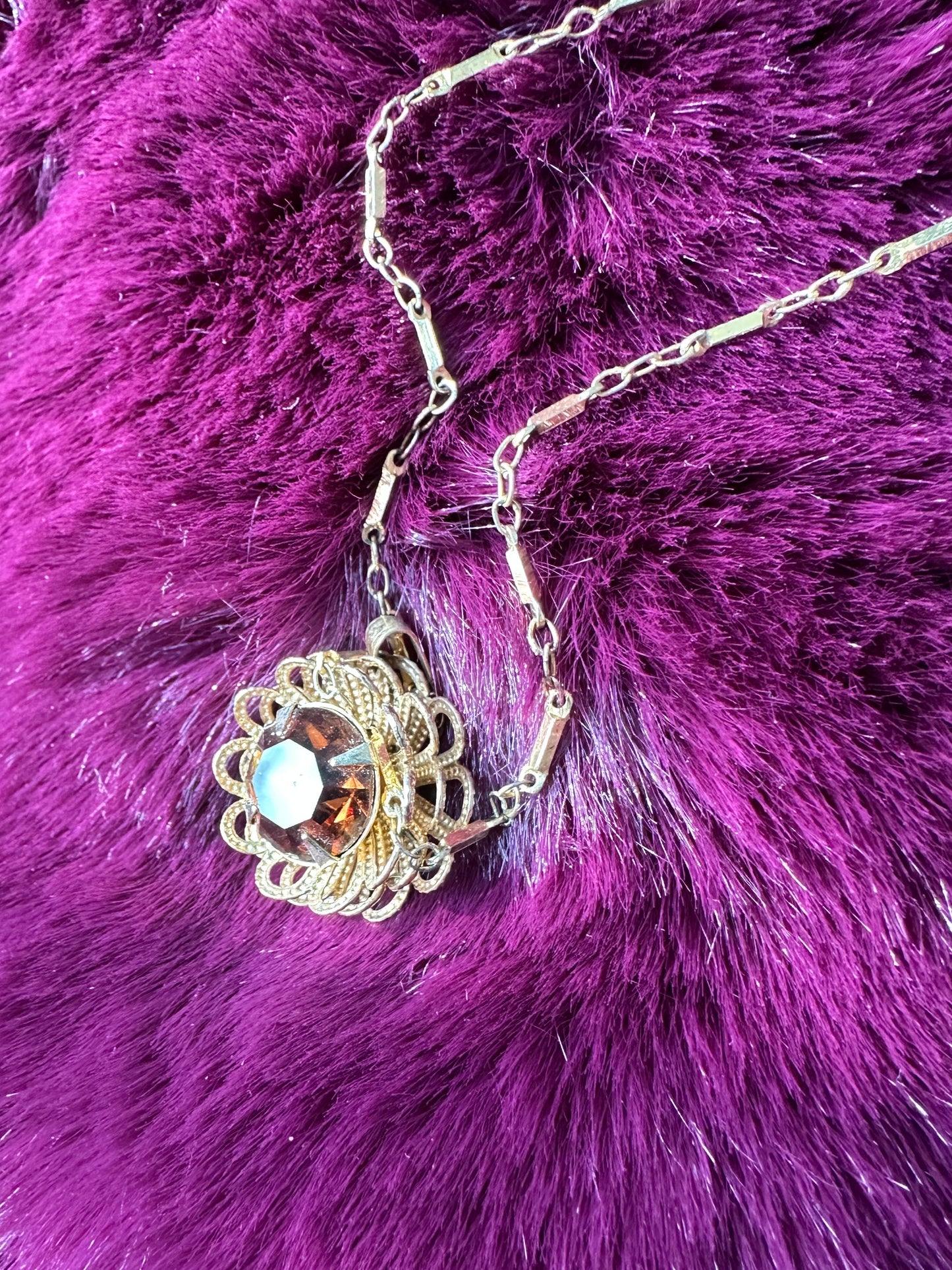 70s Gold Tone Necklace