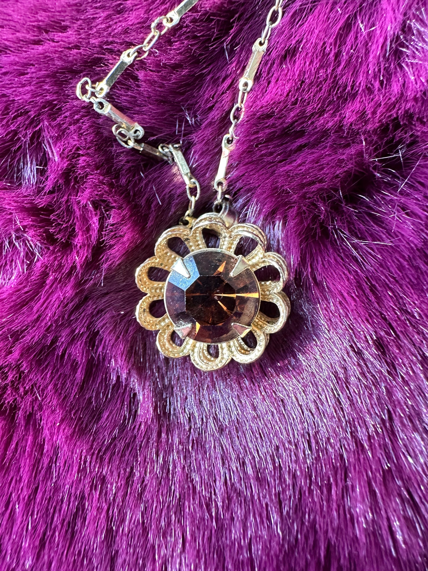 70s Gold Tone Necklace