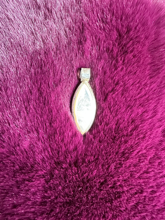 Silver & Mother of Pearl Pendant