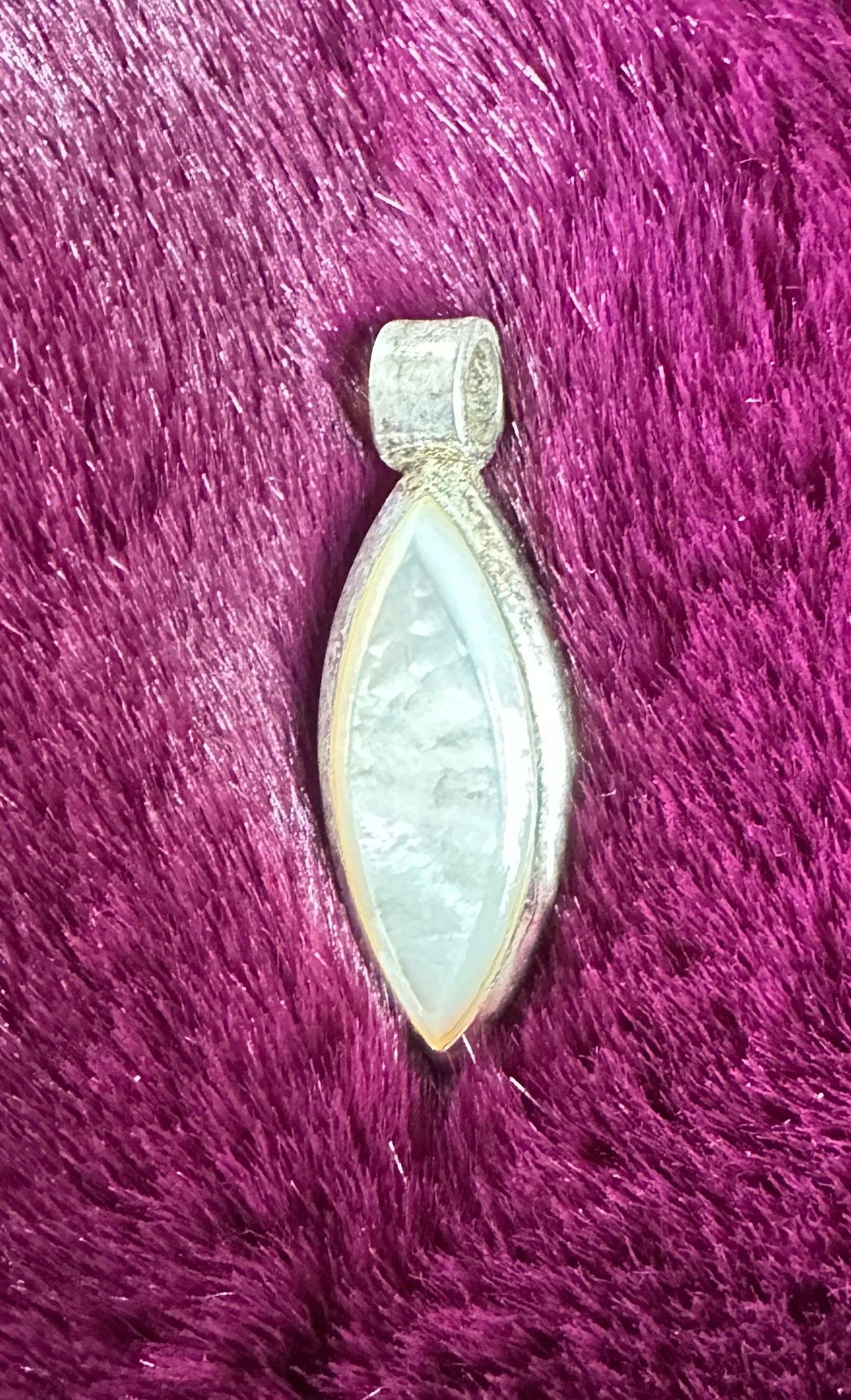 Silver & Mother of Pearl Pendant
