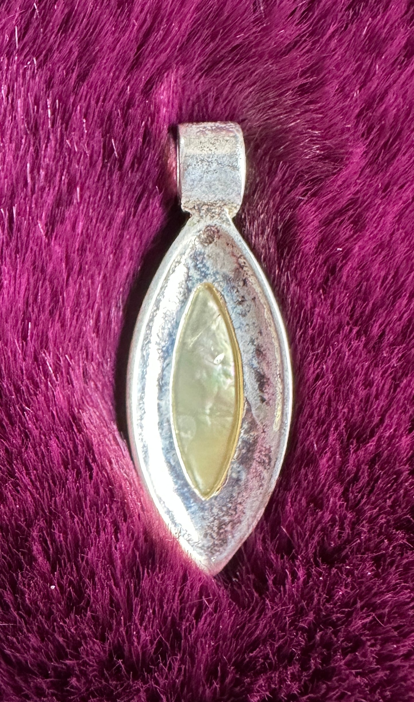 Silver & Mother of Pearl Pendant