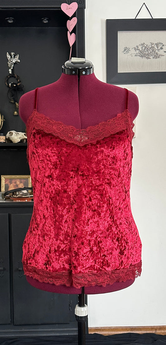 Intimissimi Velvet & Lace Tank L