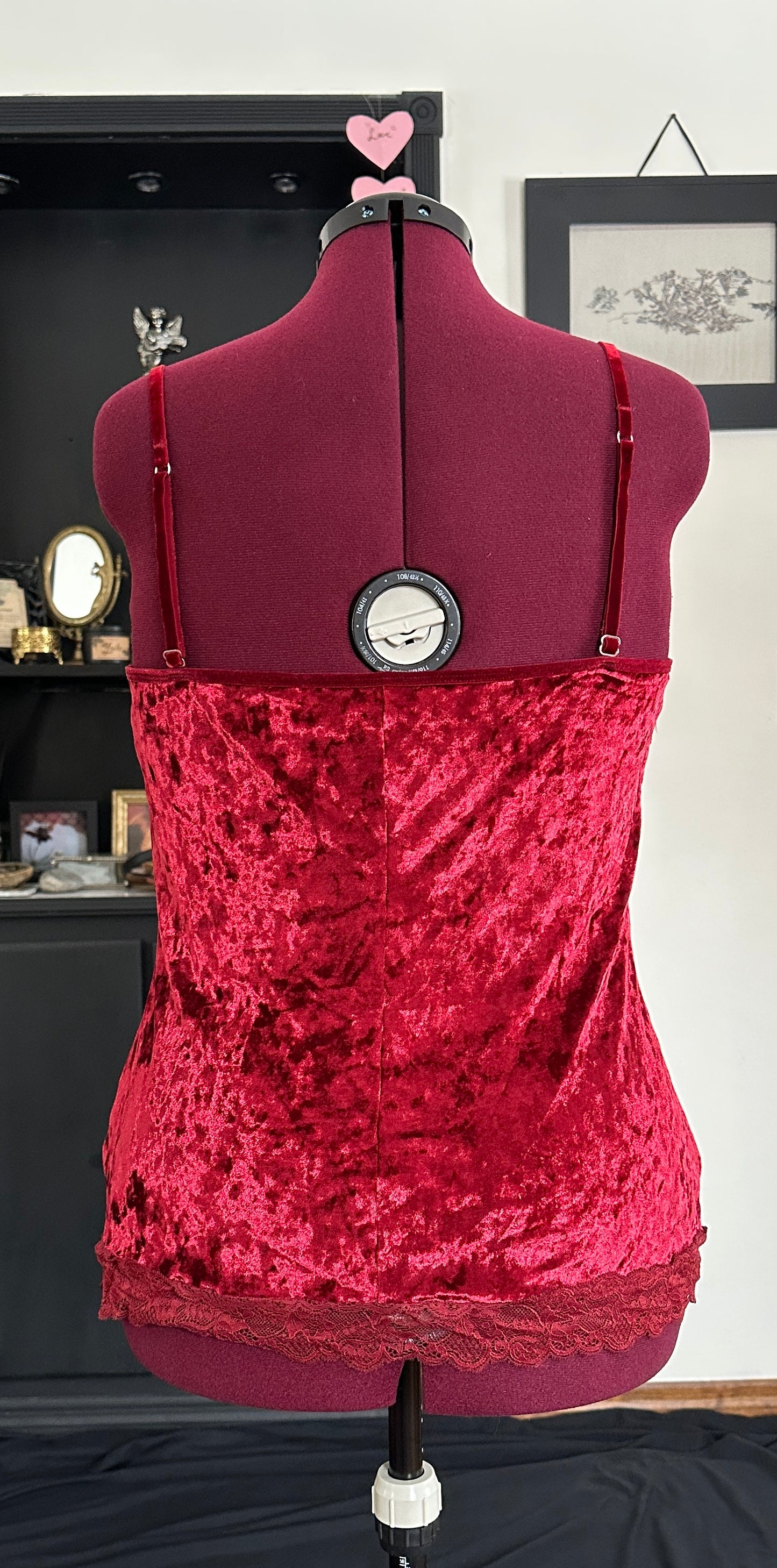 Intimissimi Velvet & Lace Tank L