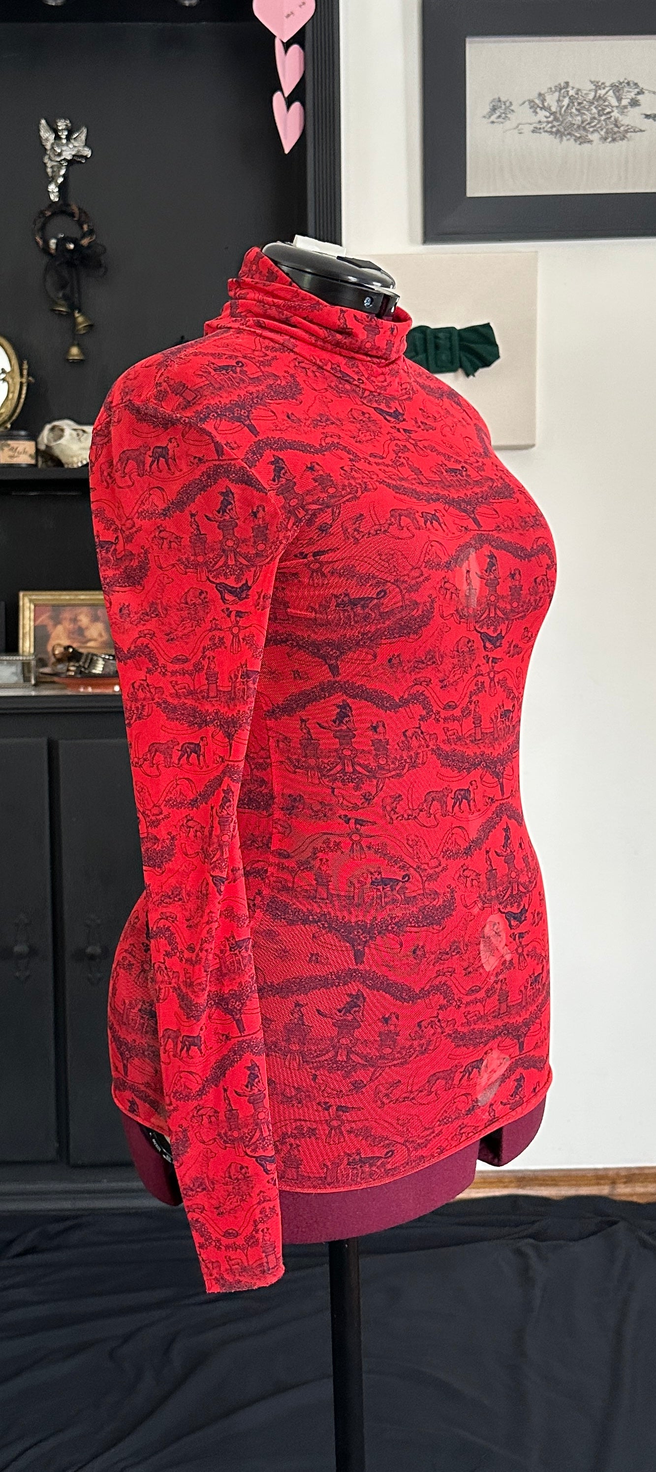 Toile Mesh Top M-L