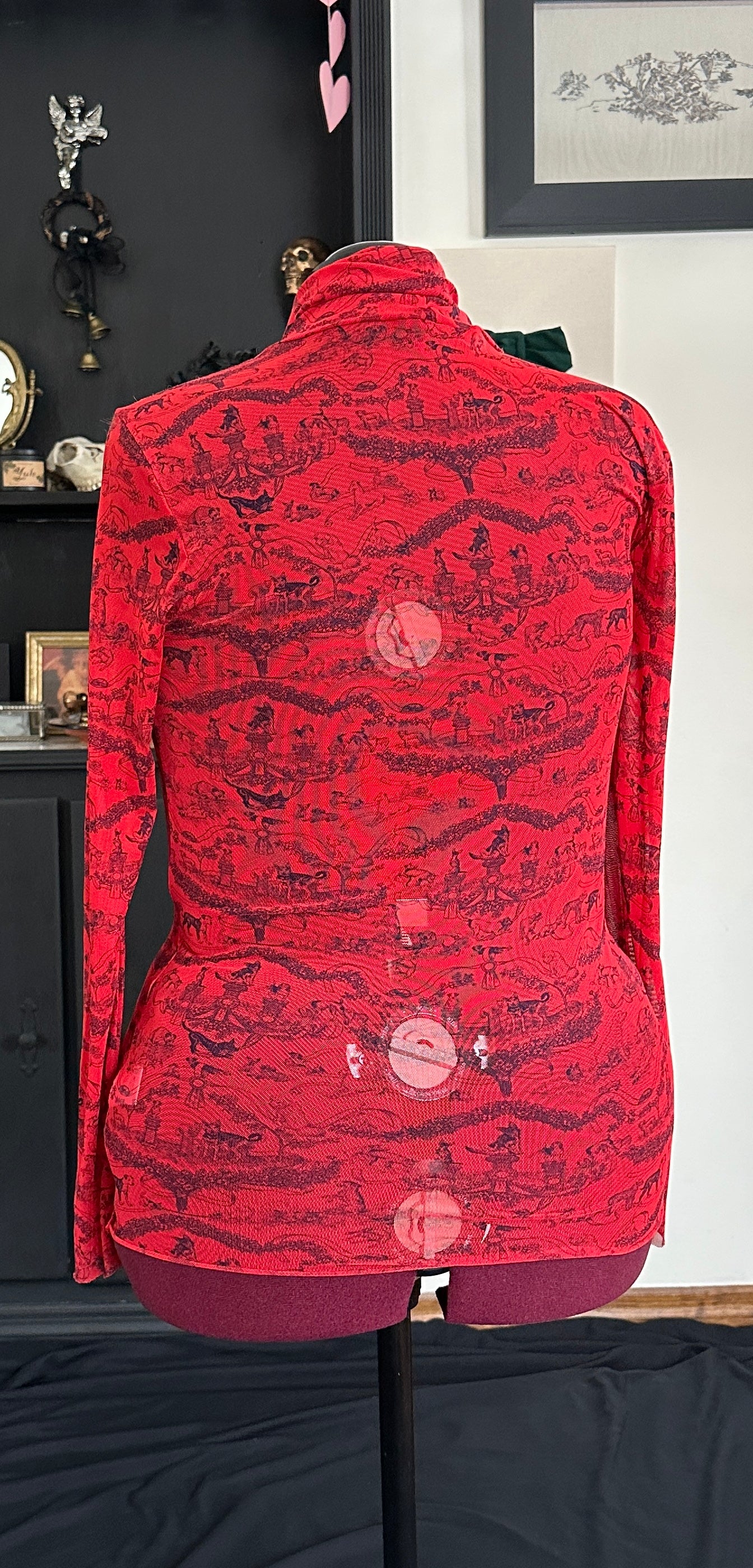 Toile Mesh Top M-L