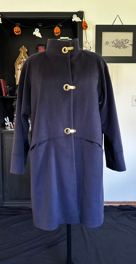 Mod Revival Wool Coat 1X-2X