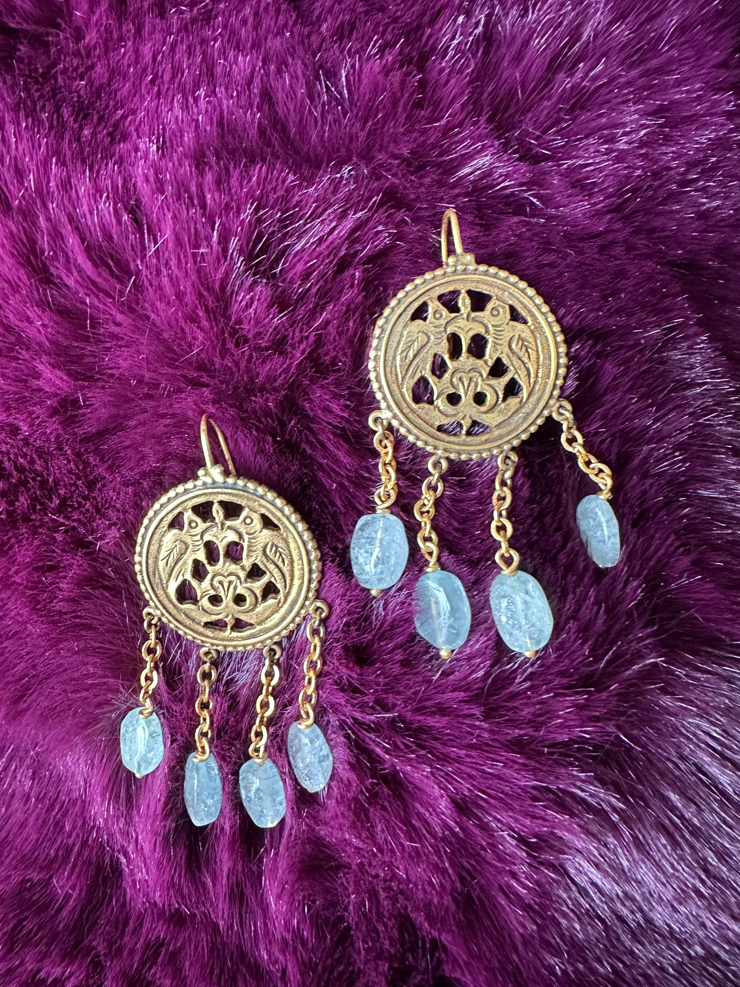 Byzantine Gold Earrings