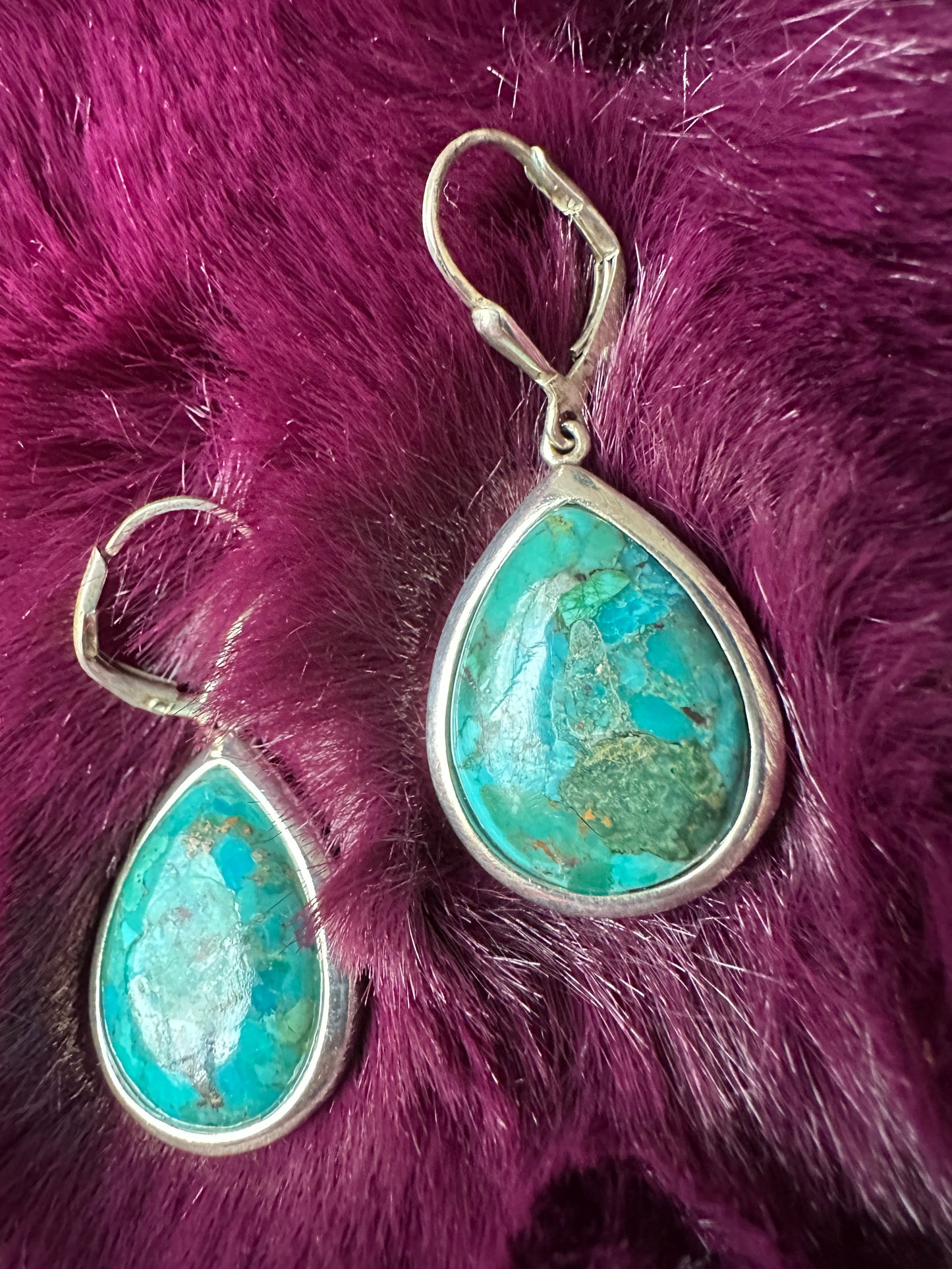 Silver & Turquoise Earrings
