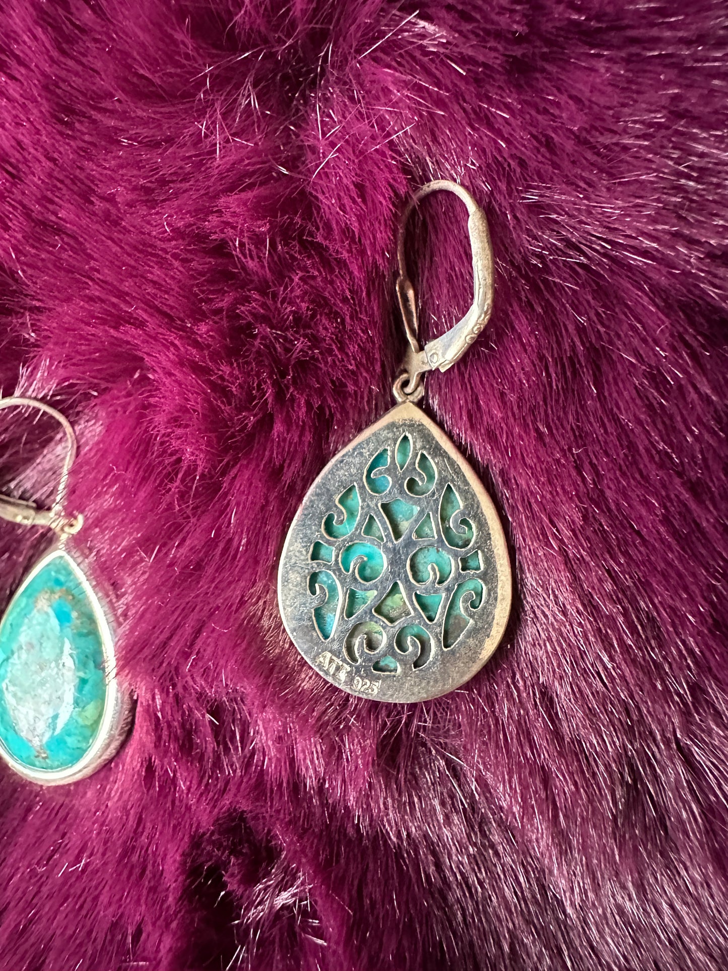Silver & Turquoise Earrings