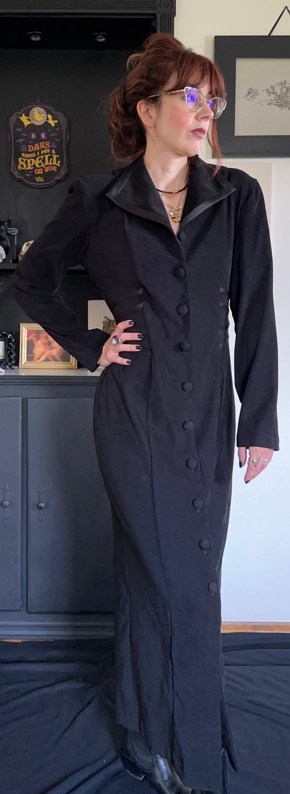 80s Button Front Dress SZ 6