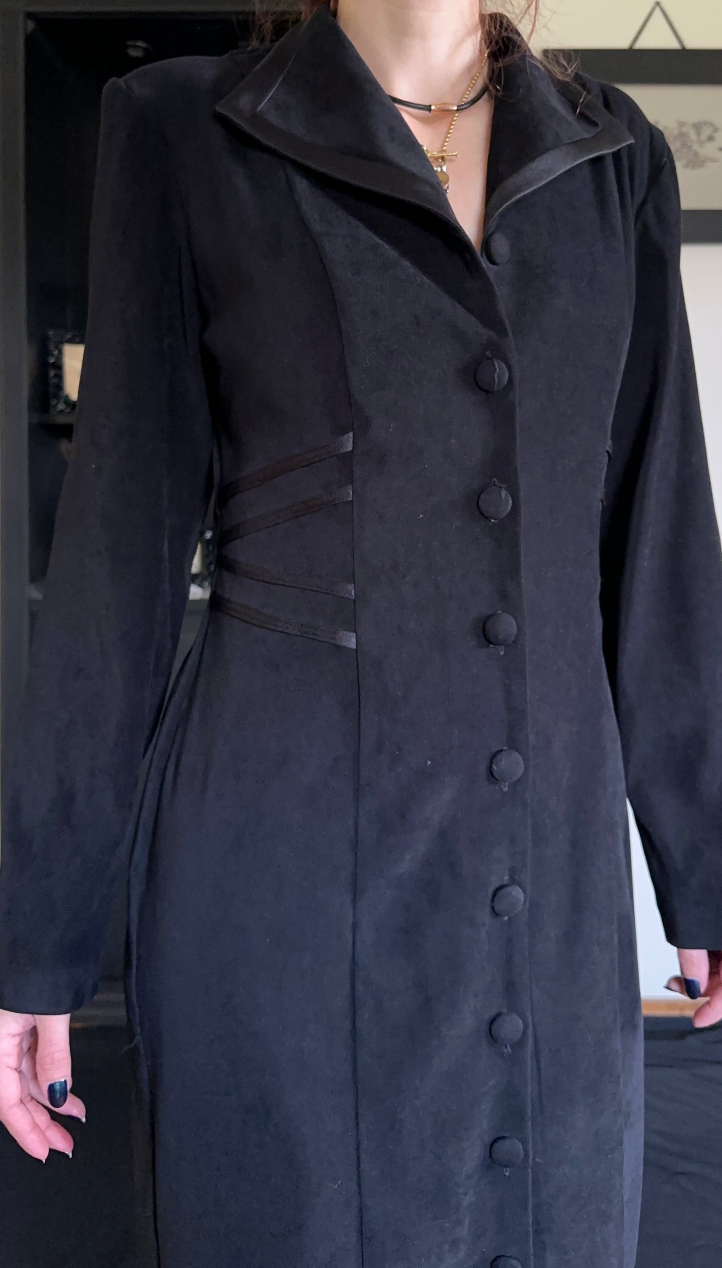 80s Button Front Dress SZ 6