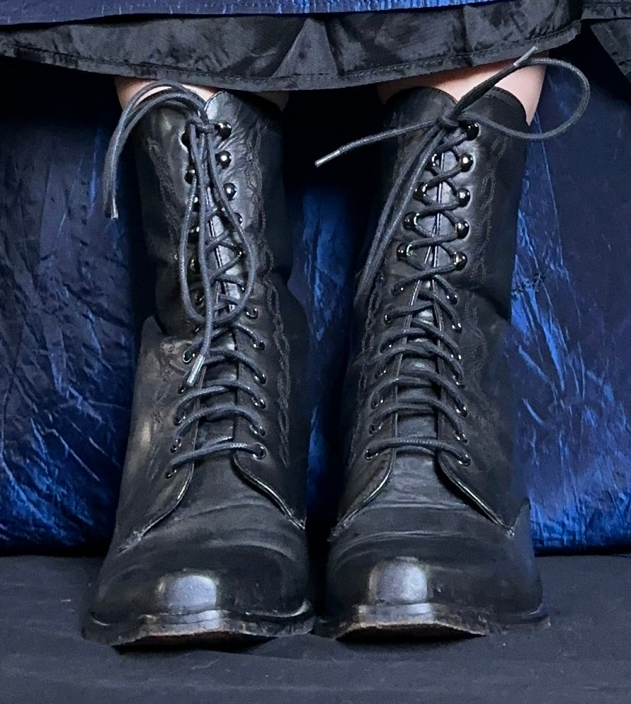 Vintage Victorian Revival Boots 8-8.5
