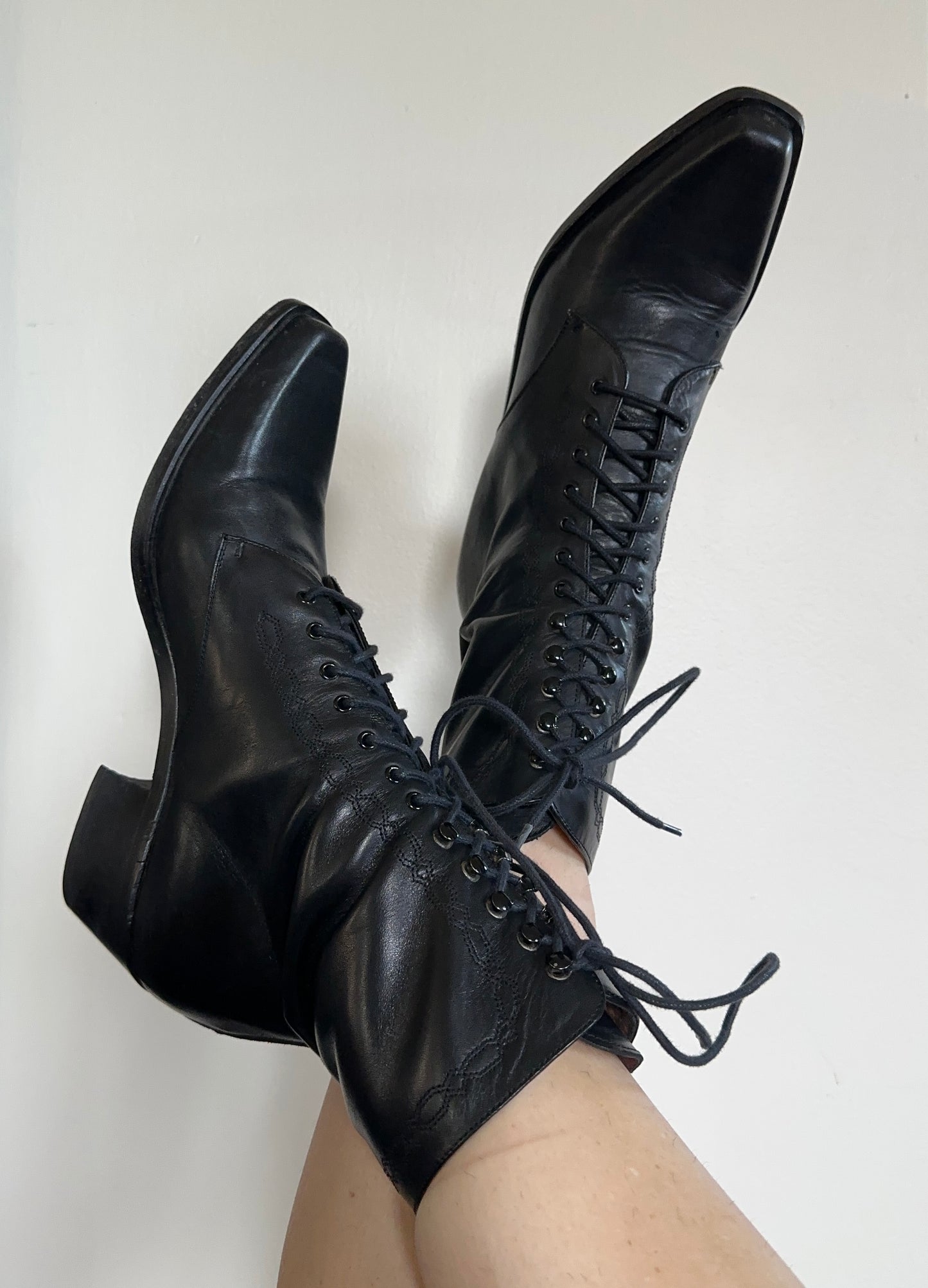 Vintage Victorian Revival Boots 8-8.5