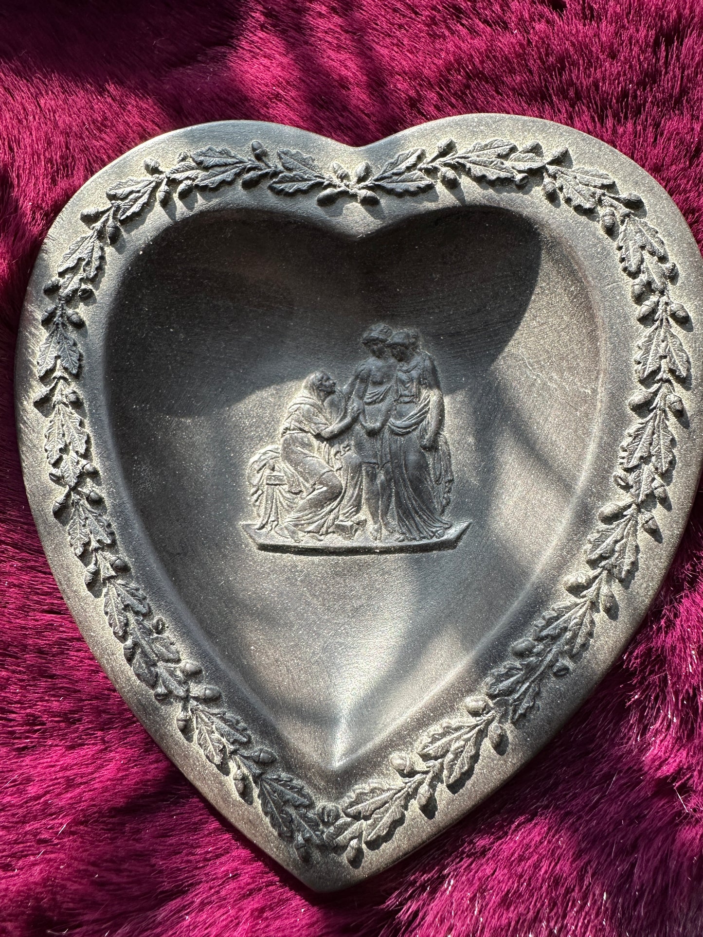 Wedgewood Black Heart Dish