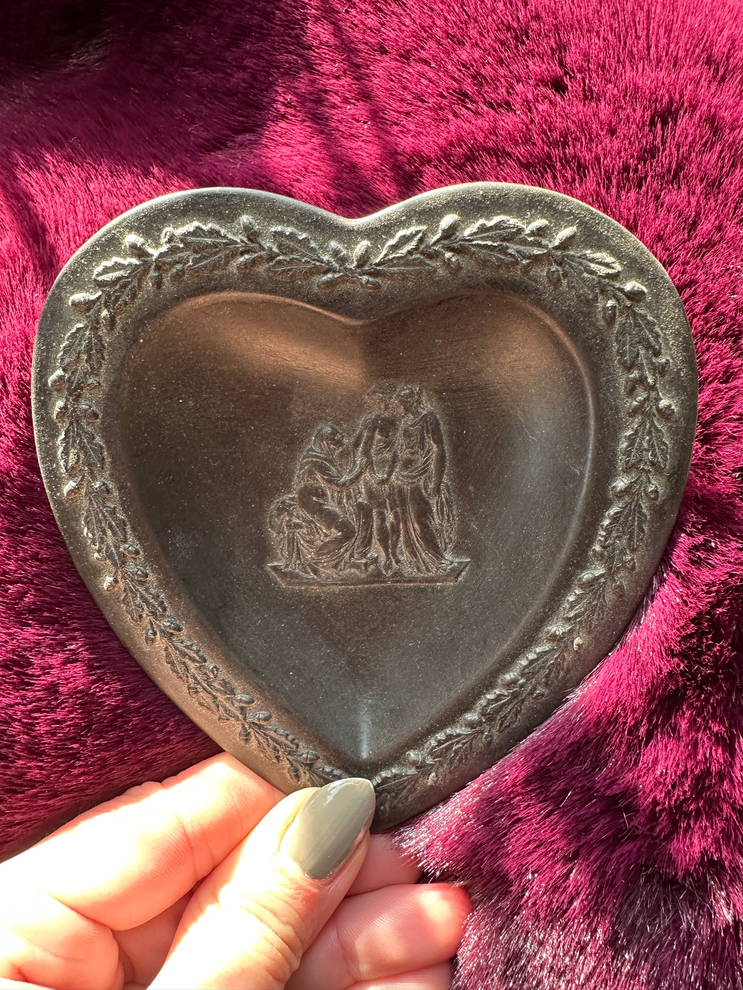 Wedgewood Black Heart Dish