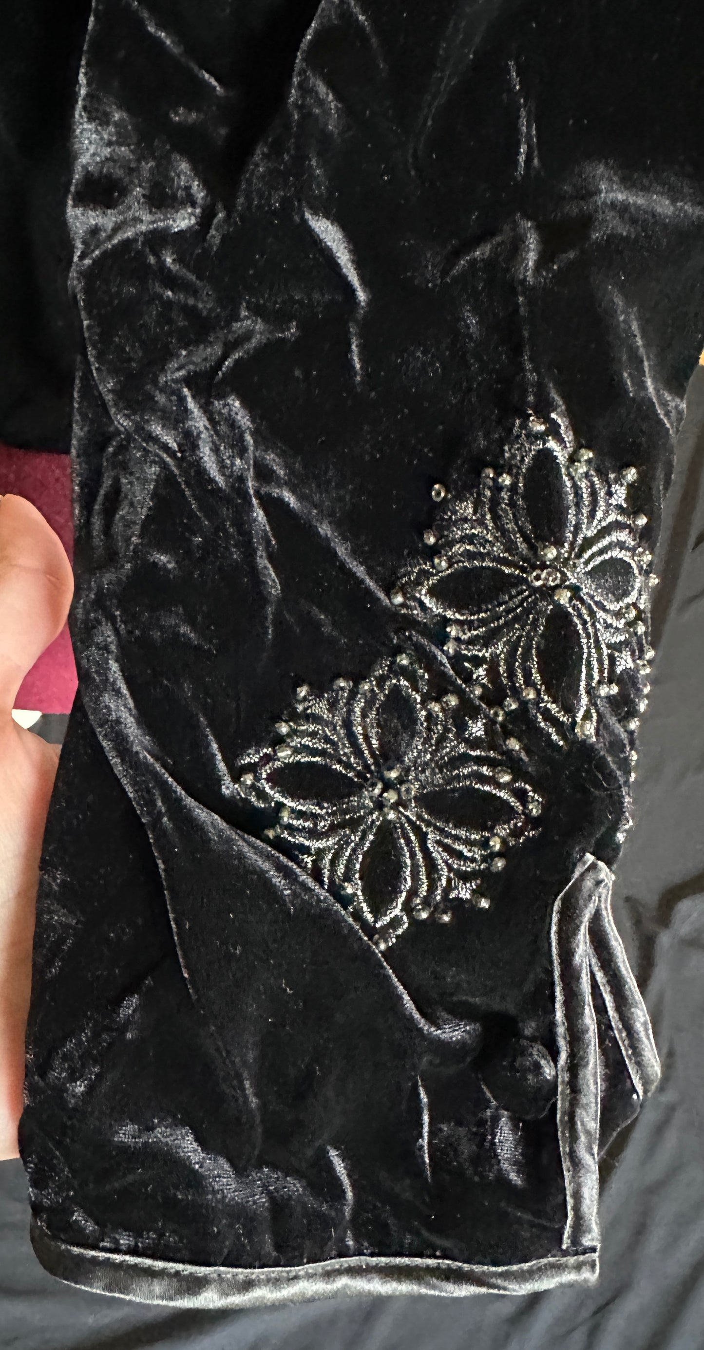 Velvet Victorian Revival Blazer SZ 12