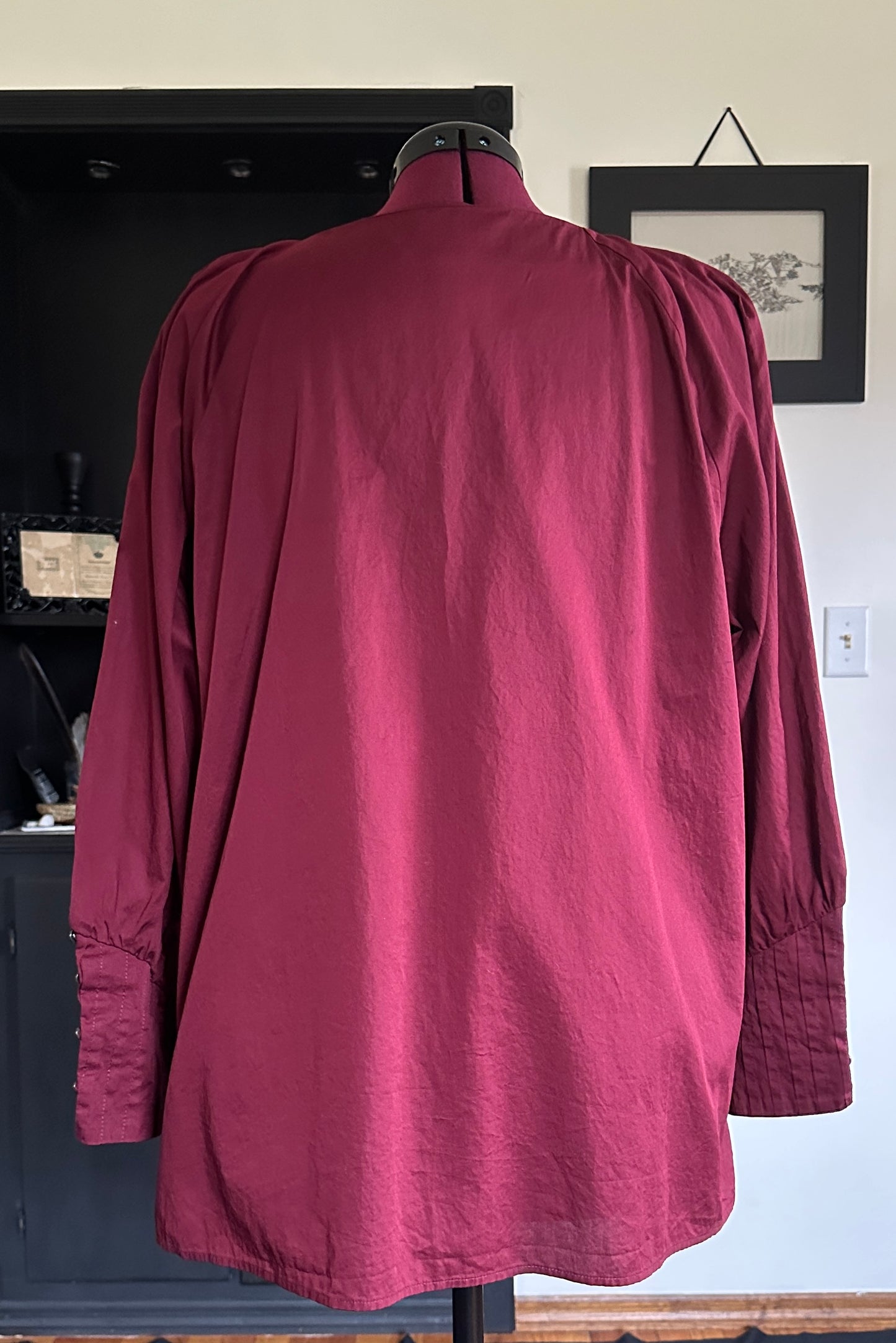 Harshman Cotton Poet Top 1X