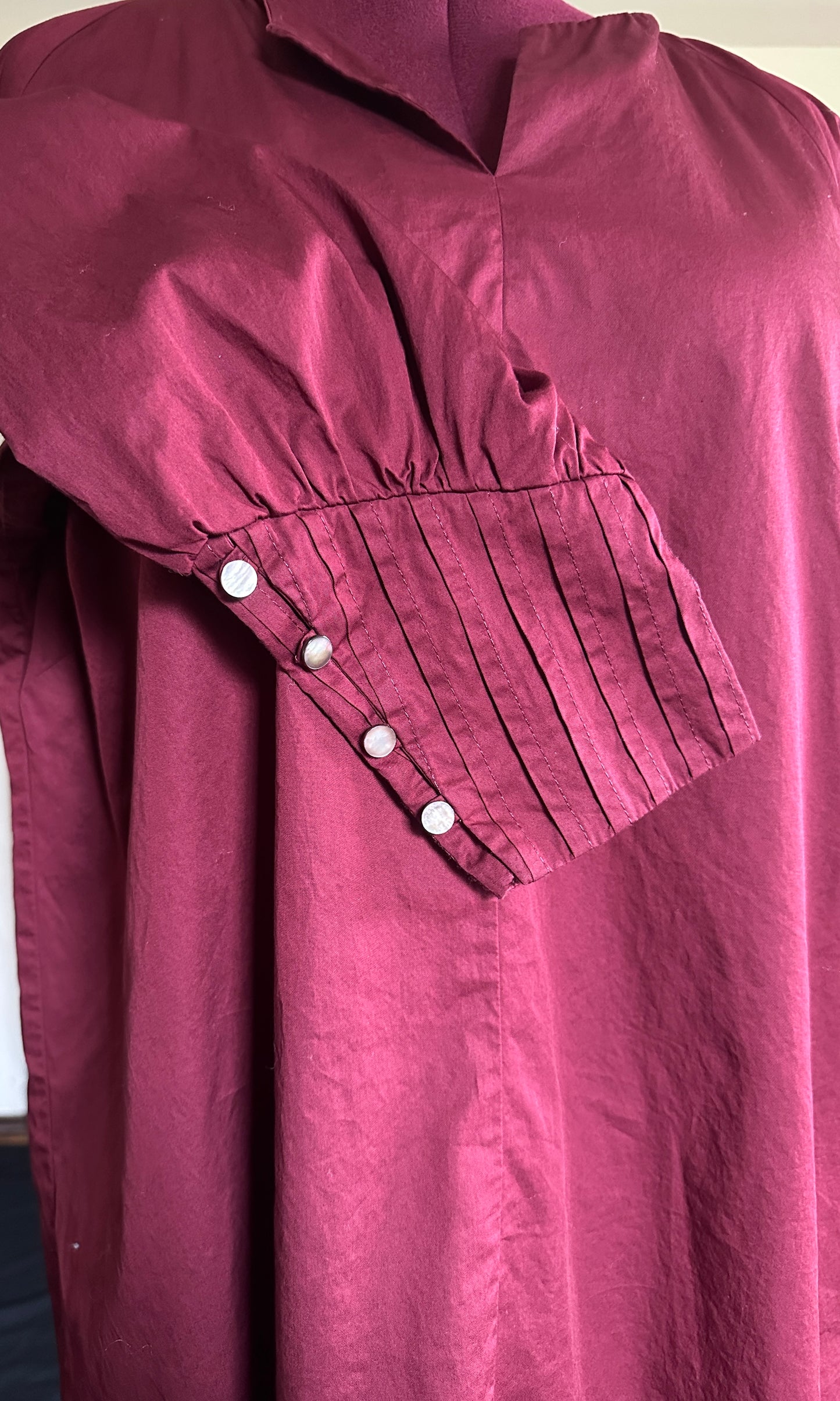 Harshman Cotton Poet Top 1X