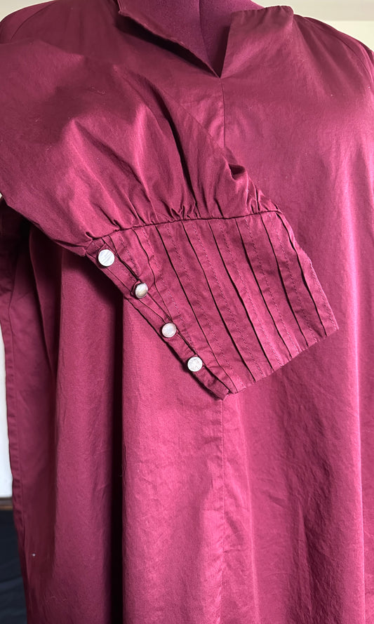 Harshman Cotton Poet Top 1X