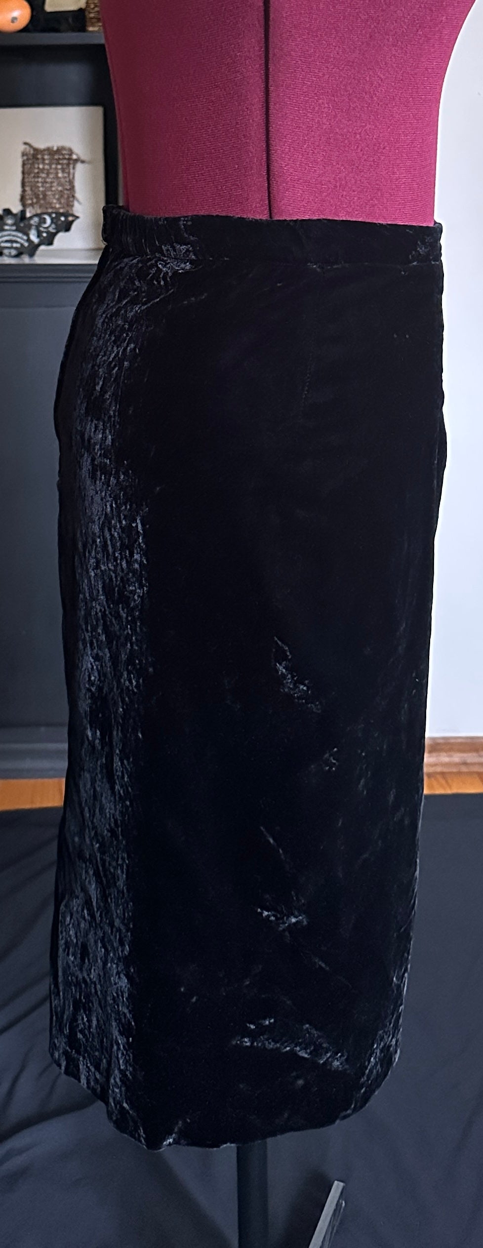 Vintage Velvet Scott McClintock Skirt SZ 12