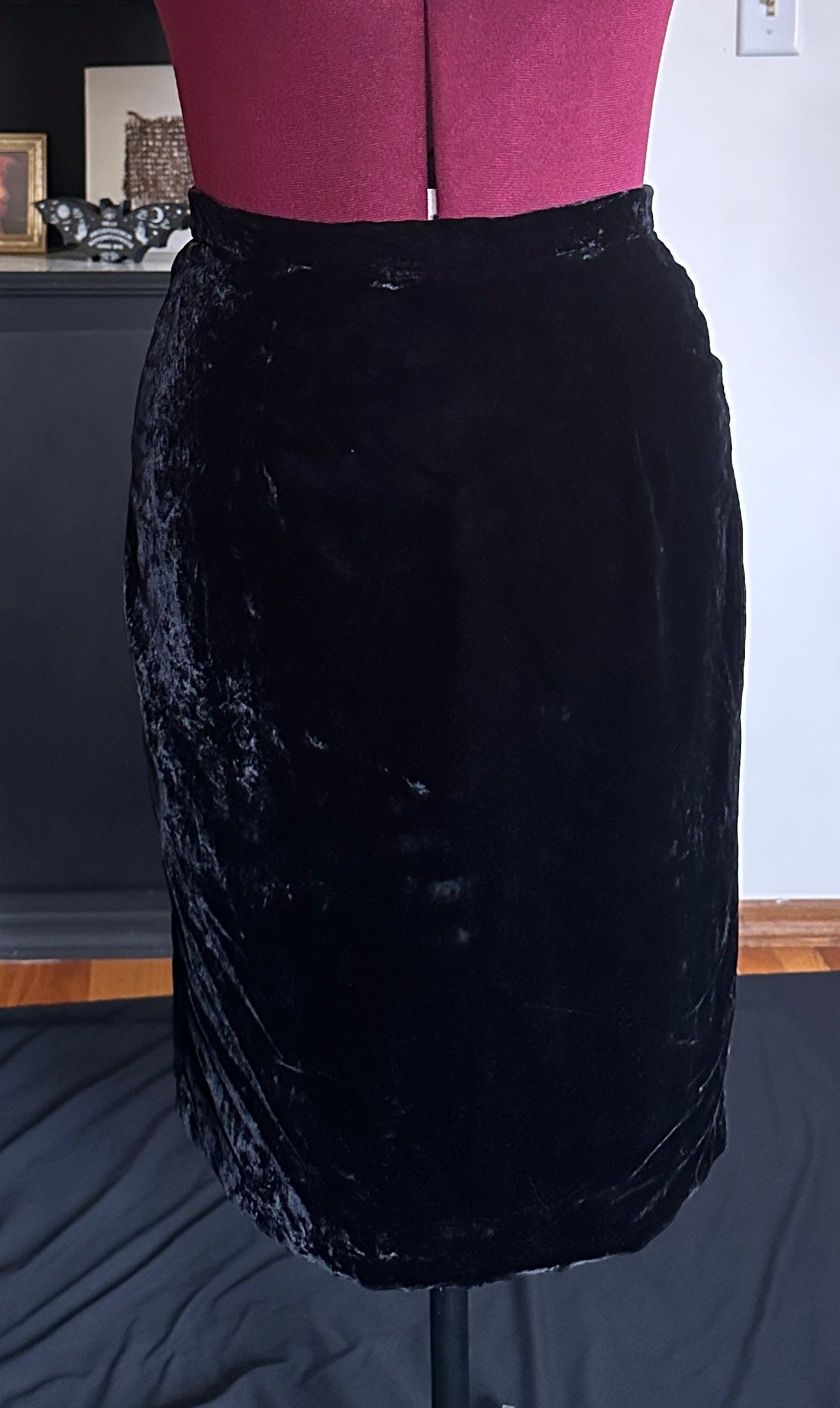 Vintage Velvet Scott McClintock Skirt SZ 12