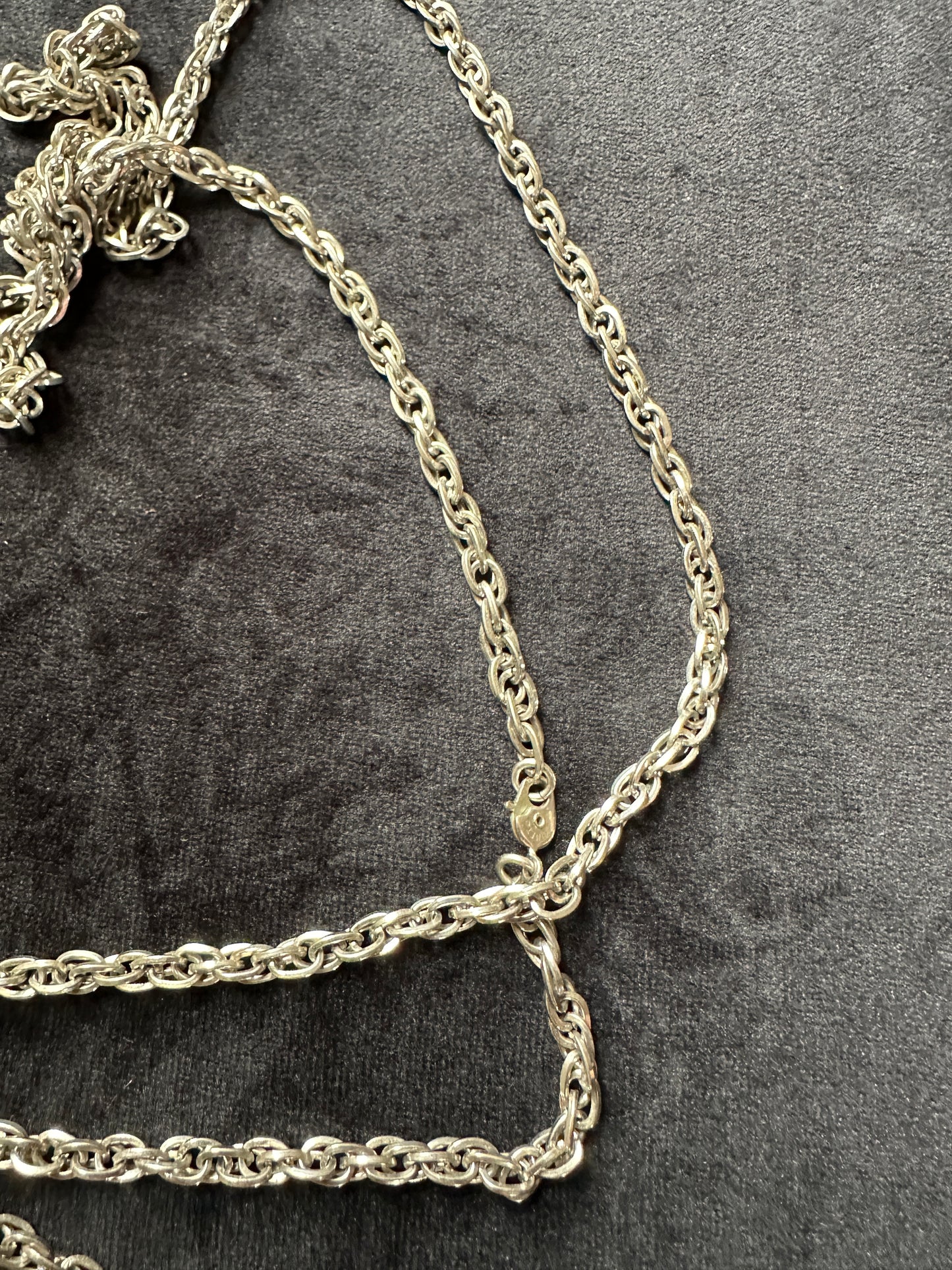 Vintage Sarah Coventry Cross Pendant & Necklace