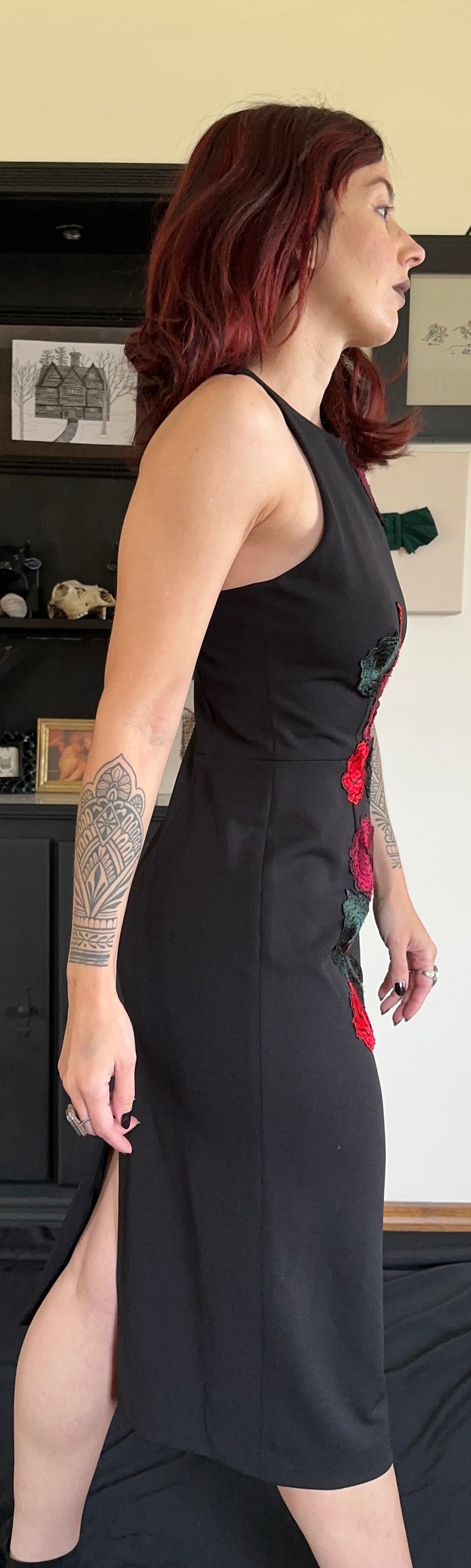 Betsey Johnson Floral Dress SZ 4