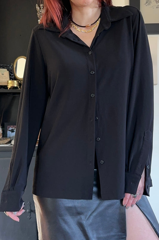 Stretch Button Down Shirt M/L